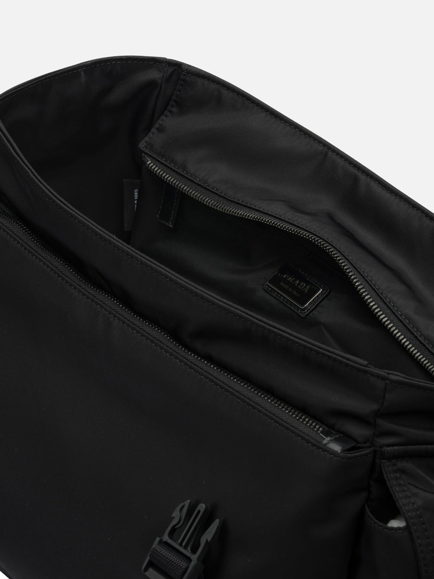 Large bags 100% recycled polyamide  Black - Prada Men | PDP | VIETTI Online Store | thumbnail_5