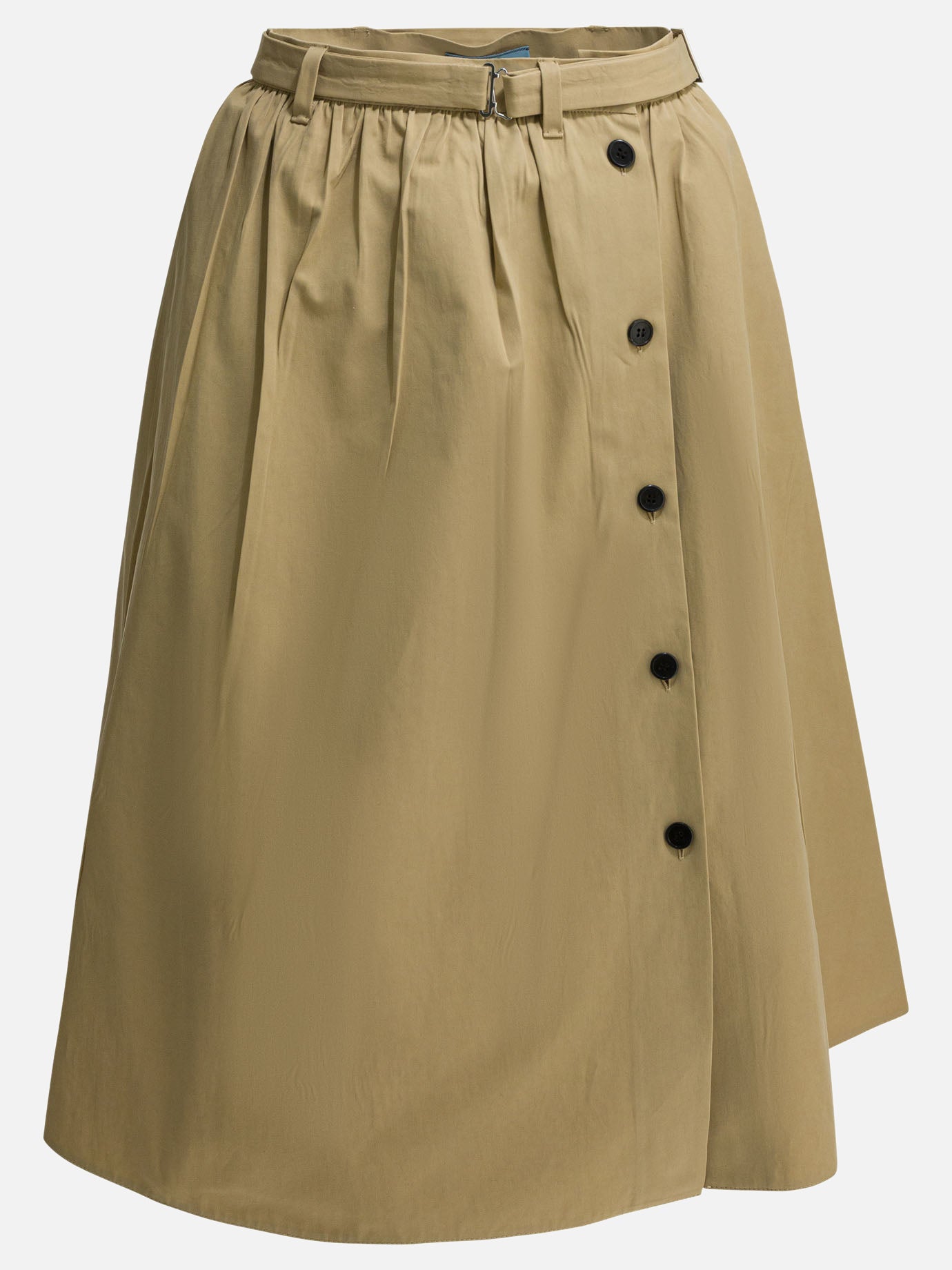 Midi skirts Solid colour  Beige - Prada Women | PDP | VIETTI Online Store | Zoom-Modal
