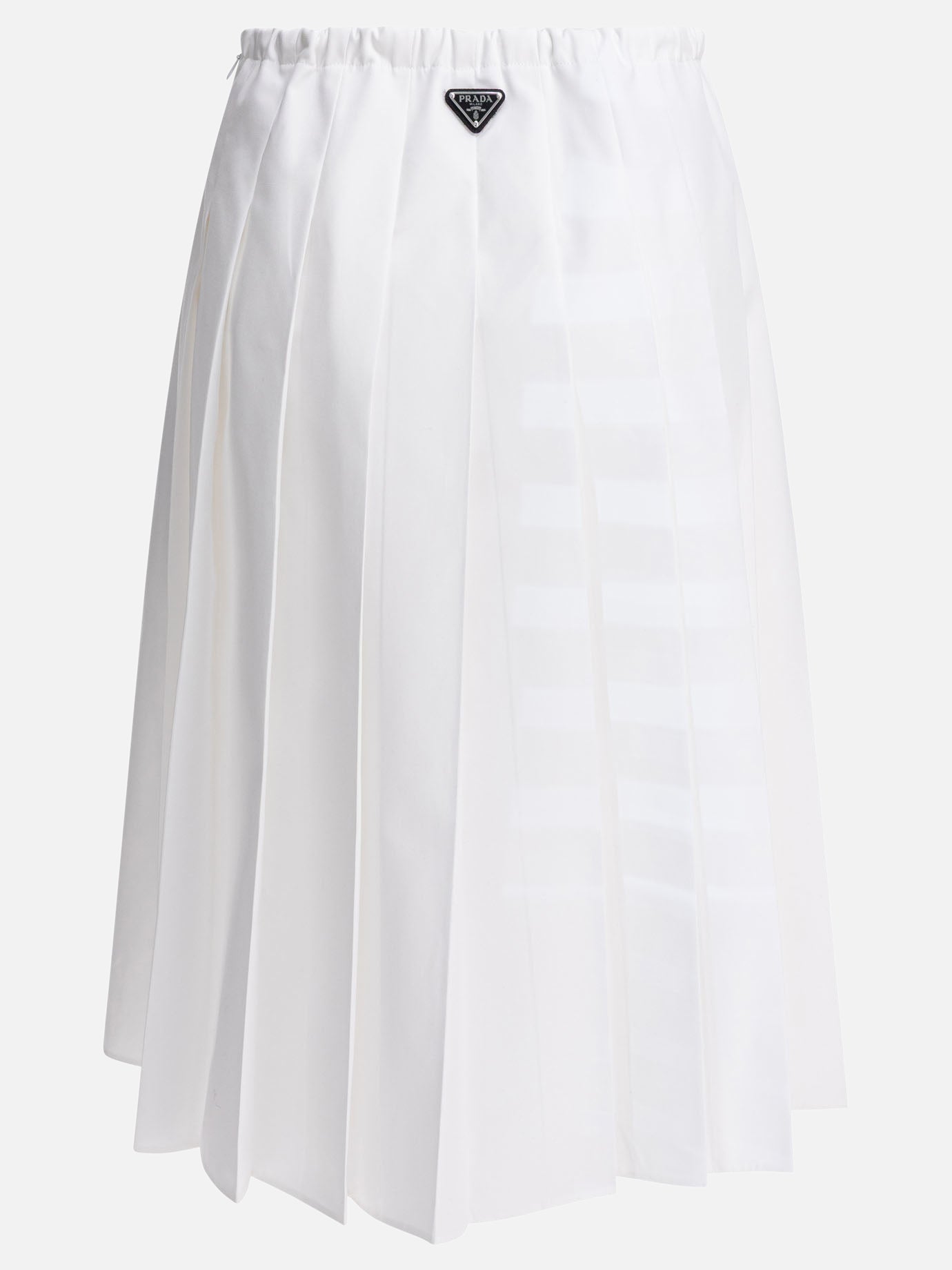 Midi skirts Logo  White - Prada Women | PDP | VIETTI Online Store | Zoom-Modal_2
