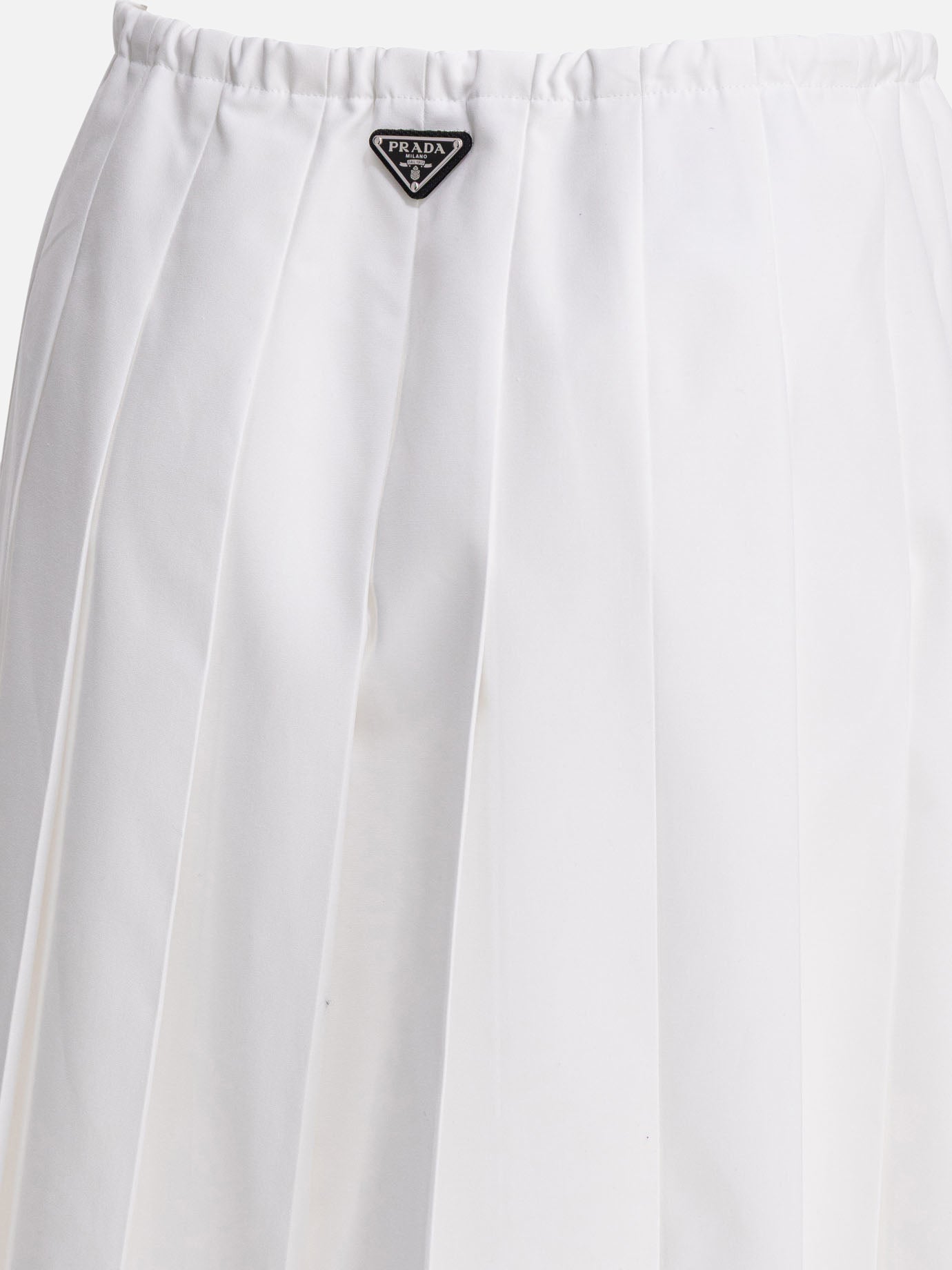 Midi skirts Logo  White - Prada Women | PDP | VIETTI Online Store | Zoom-Modal_4
