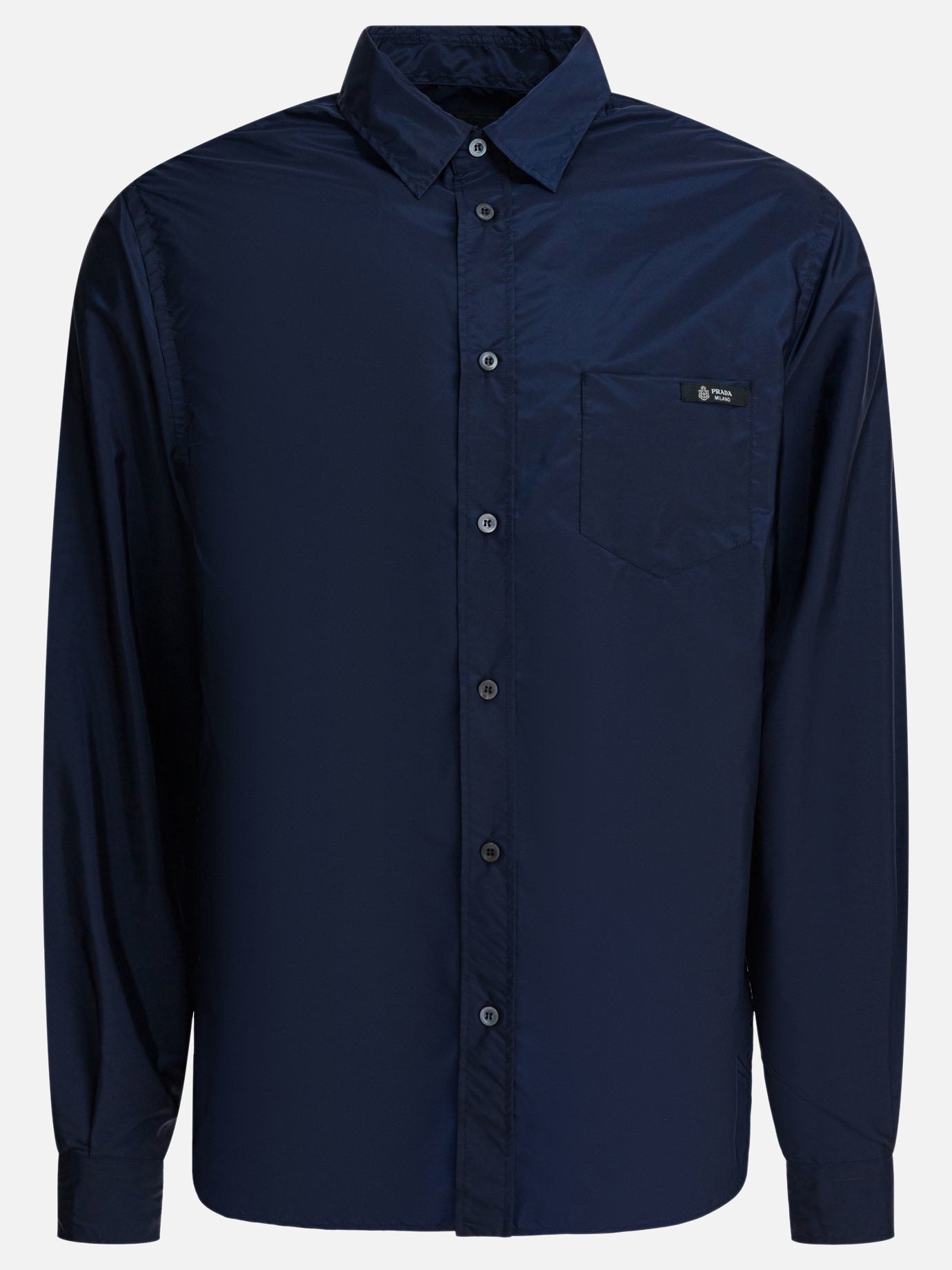 Casual shirts Logo  Blue - Prada Men | PDP | VIETTI Online Store | Zoom-Modal
