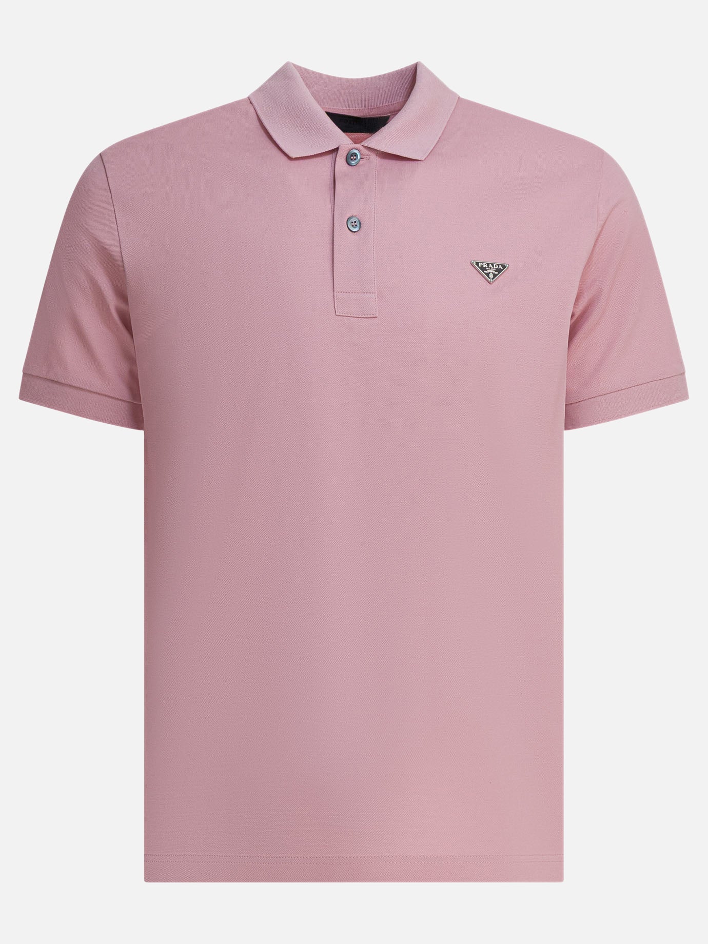Polo shirts with buttons Logo  Pink - Prada Men | PDP | VIETTI Online Store | thumbnail