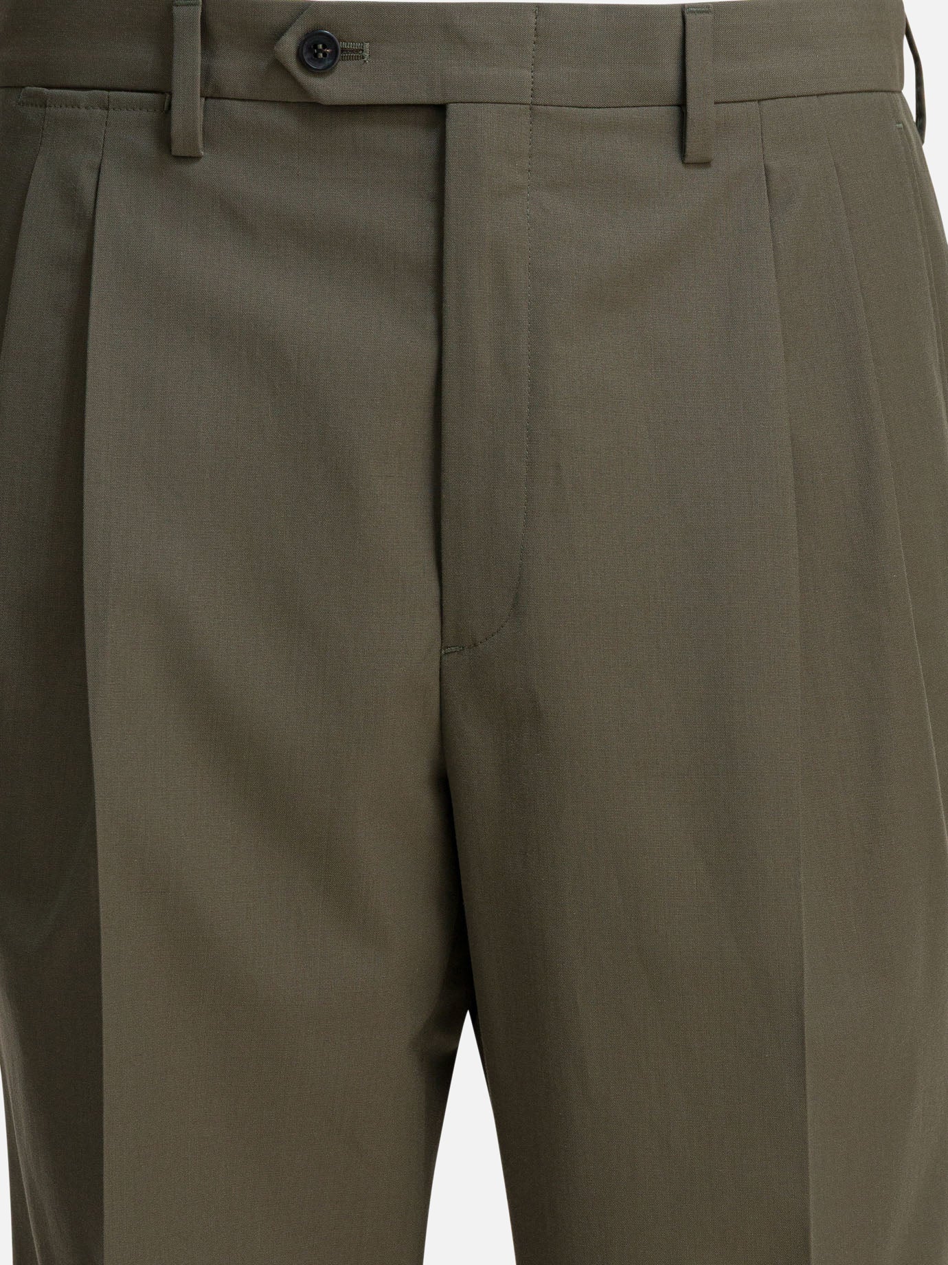 Tailored trousers Solid colour  Green - Prada Men | PDP | VIETTI Online Store | Zoom-Modal_3
