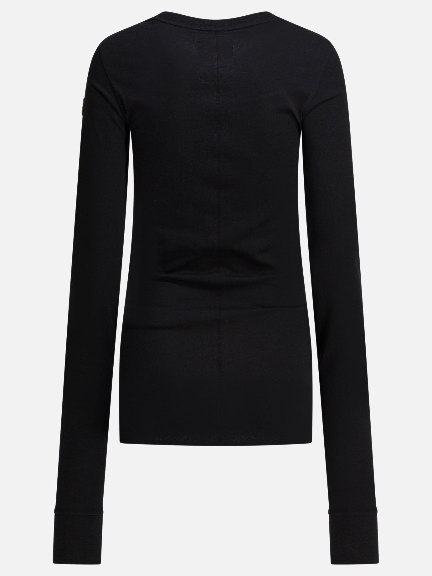 Crewneck t-shirts Solid colour  Black - Rick Owens Women | PDP | VIETTI Online Store | thumbnail_2