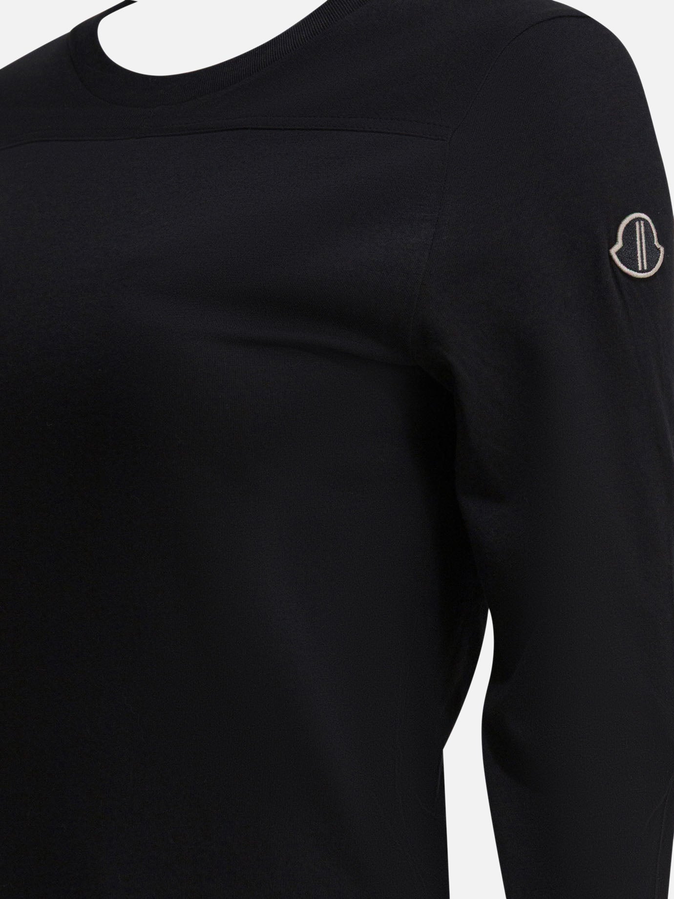 Crewneck t-shirts Solid colour  Black - Rick Owens Women | PDP | VIETTI Online Store | thumbnail_4