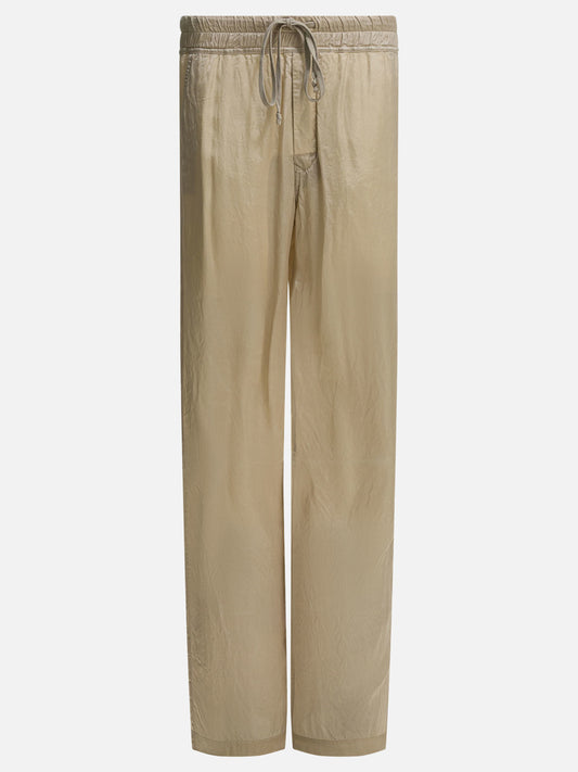 Leisure trousers Solid colour  Beige - Rick Owens Women | PDP | VIETTI Online Store 
