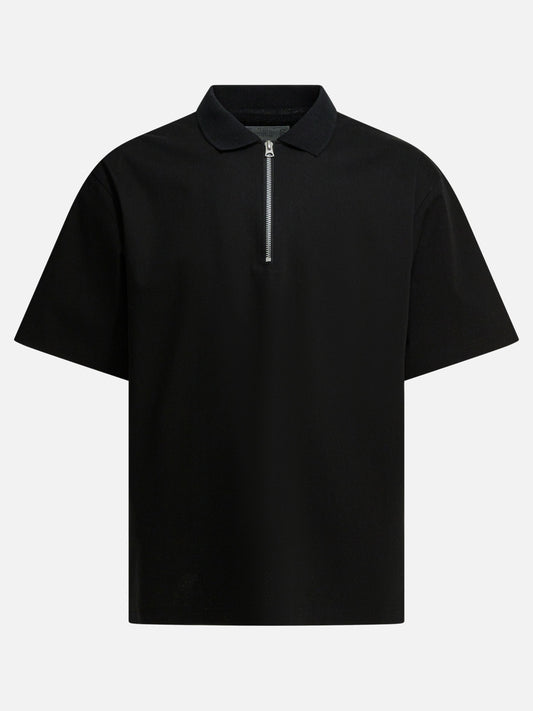 Polo shirts without buttons Solid colour  Black - Sacai Men | PLP | VIETTI Online Store 
