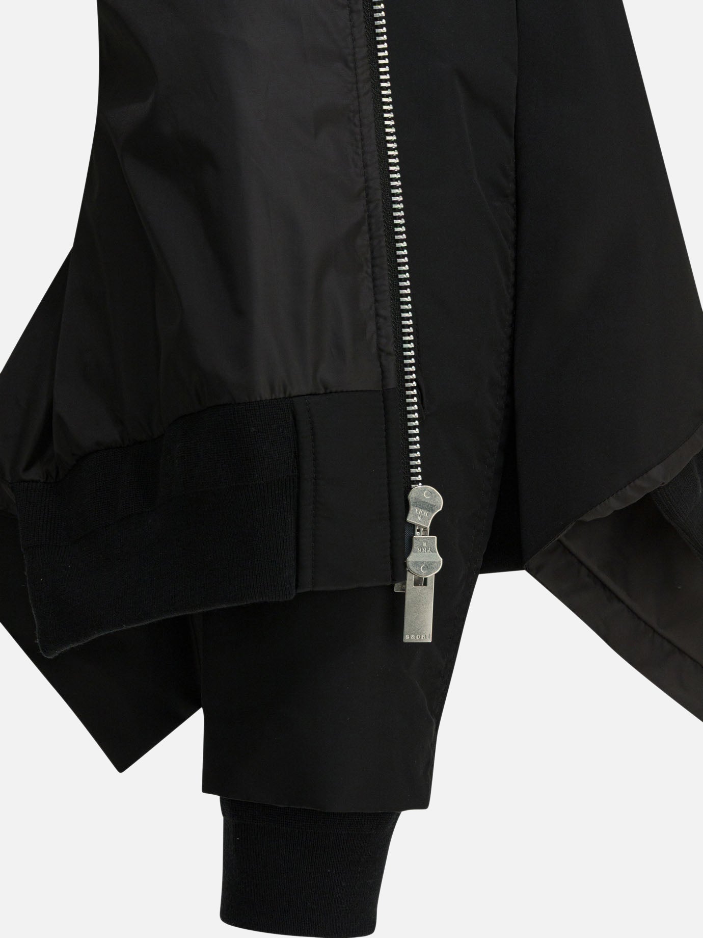 Bomber jackets Solid colour  Black - Sacai Women | PDP | VIETTI Online Store | Zoom-Modal_4
