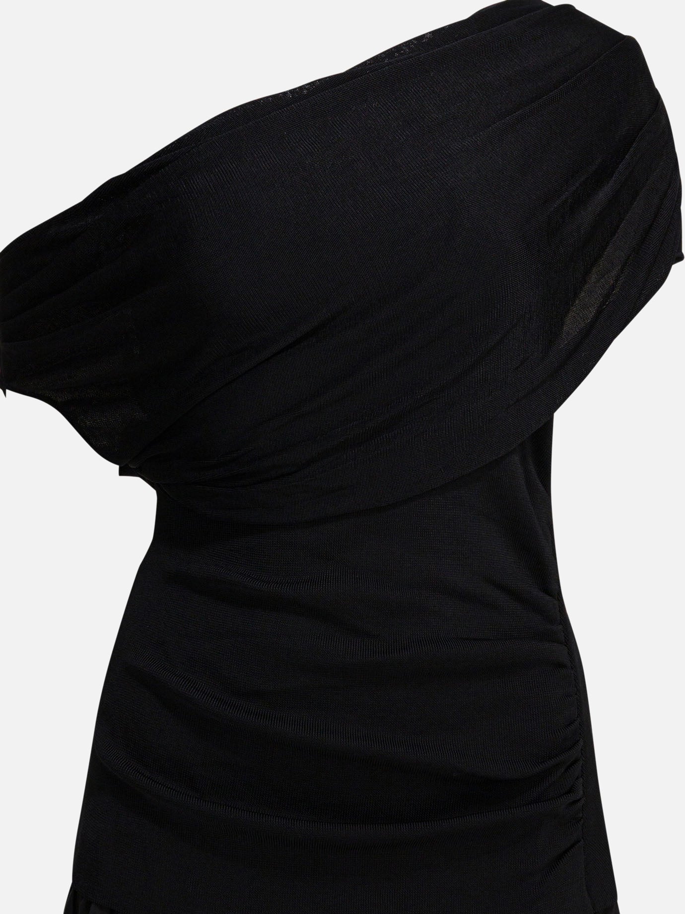 Midi dresses Solid colour  Black - Self-portrait Women | PDP | VIETTI Online Store | thumbnail_3