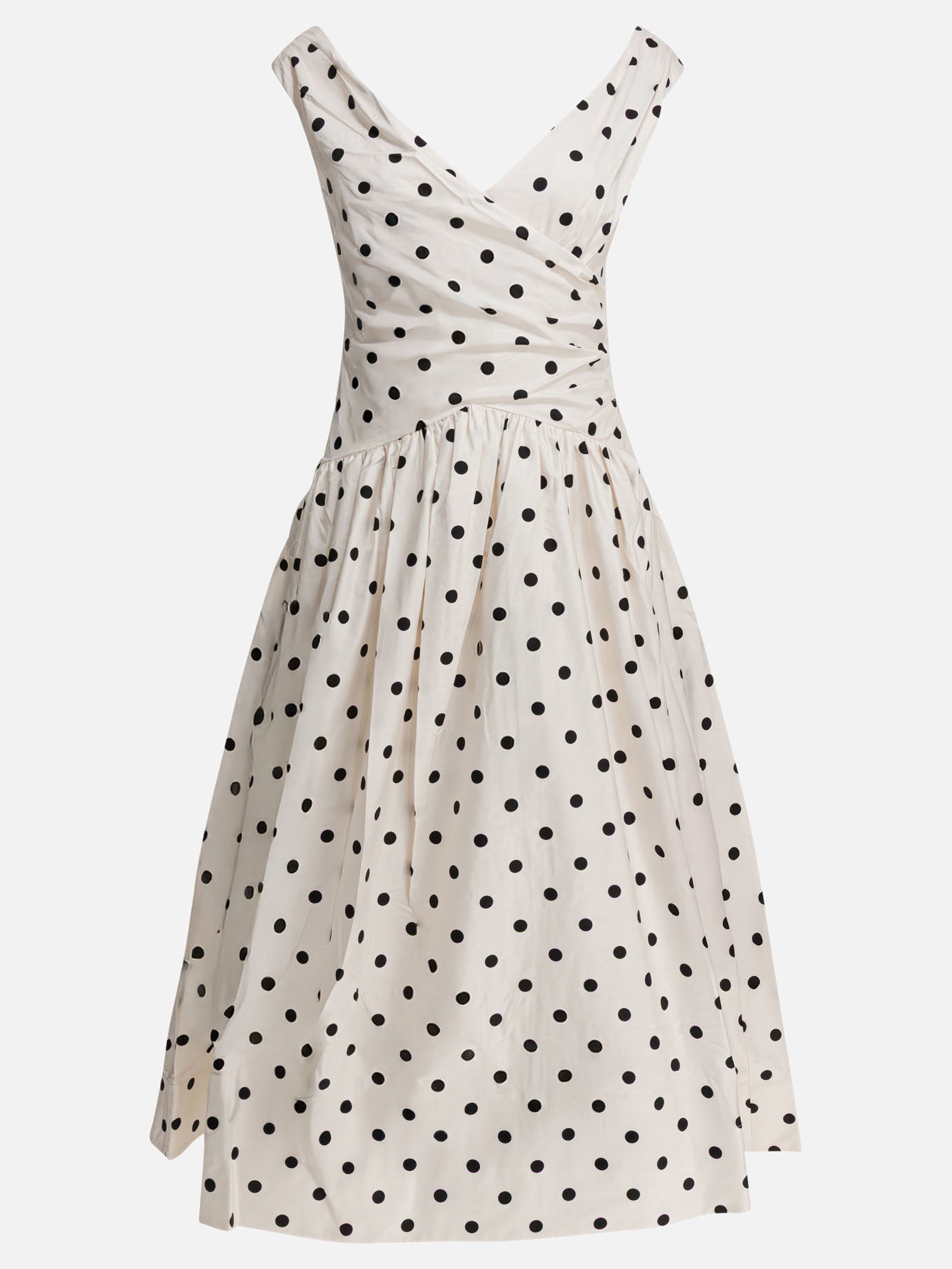 Midi dresses Polka dots  White - Self-portrait Women | PDP | VIETTI Online Store | Zoom-Modal
