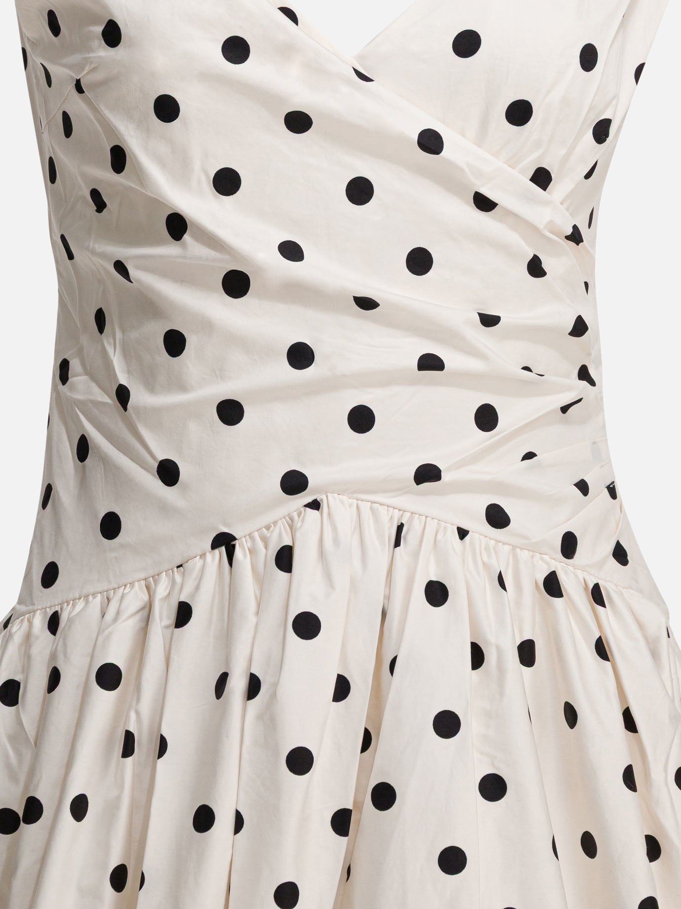 Midi dresses Polka dots  White - Self-portrait Women | PDP | VIETTI Online Store | thumbnail_3