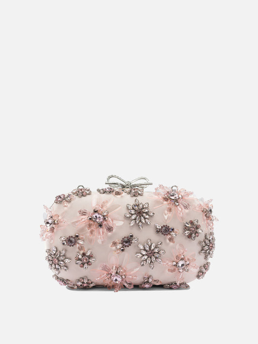 Pouch 97% polyester 3% elastane  Pink - Self-portrait Women | VIETTI Online Store 
