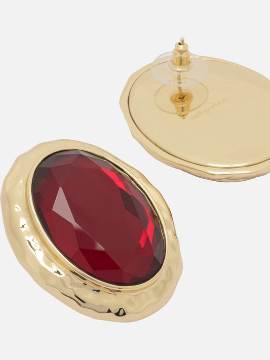 Earrings 100% brass  Red - Self-portrait Women | PDP | VIETTI Online Store | 2
