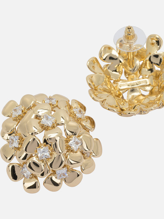 Earrings 100% brass  Gold - Self-portrait Women | VIETTI Online Store | 2
