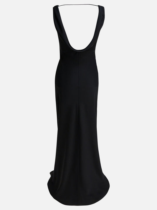 Long dresses Solid colour  Black - Semper Women | VIETTI Online Store | 2
