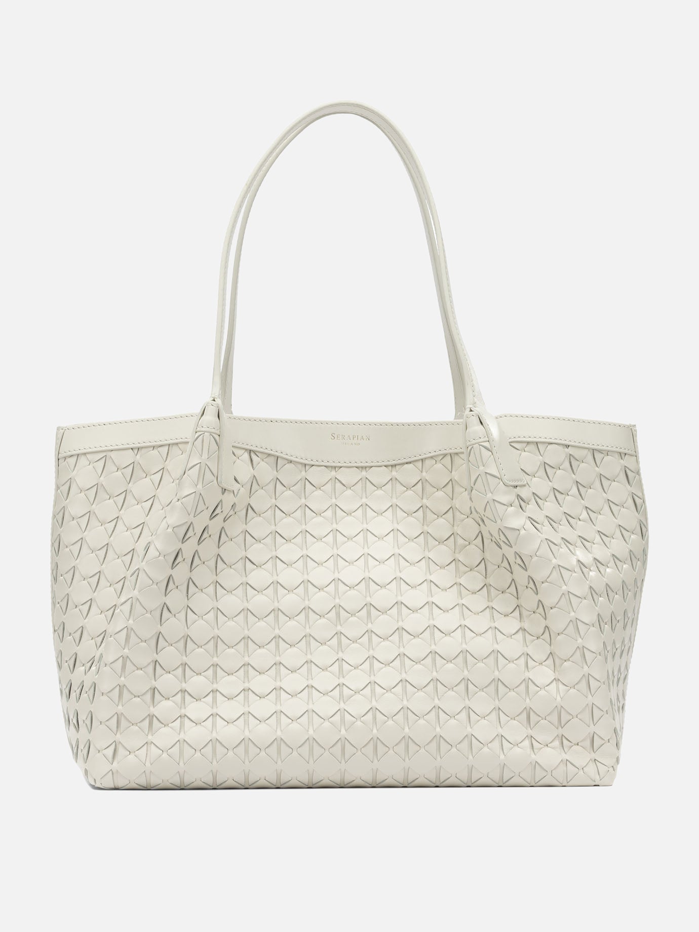 Small bags 100% nappa leather  White - Serapian Women | PDP | VIETTI Online Store | thumbnail