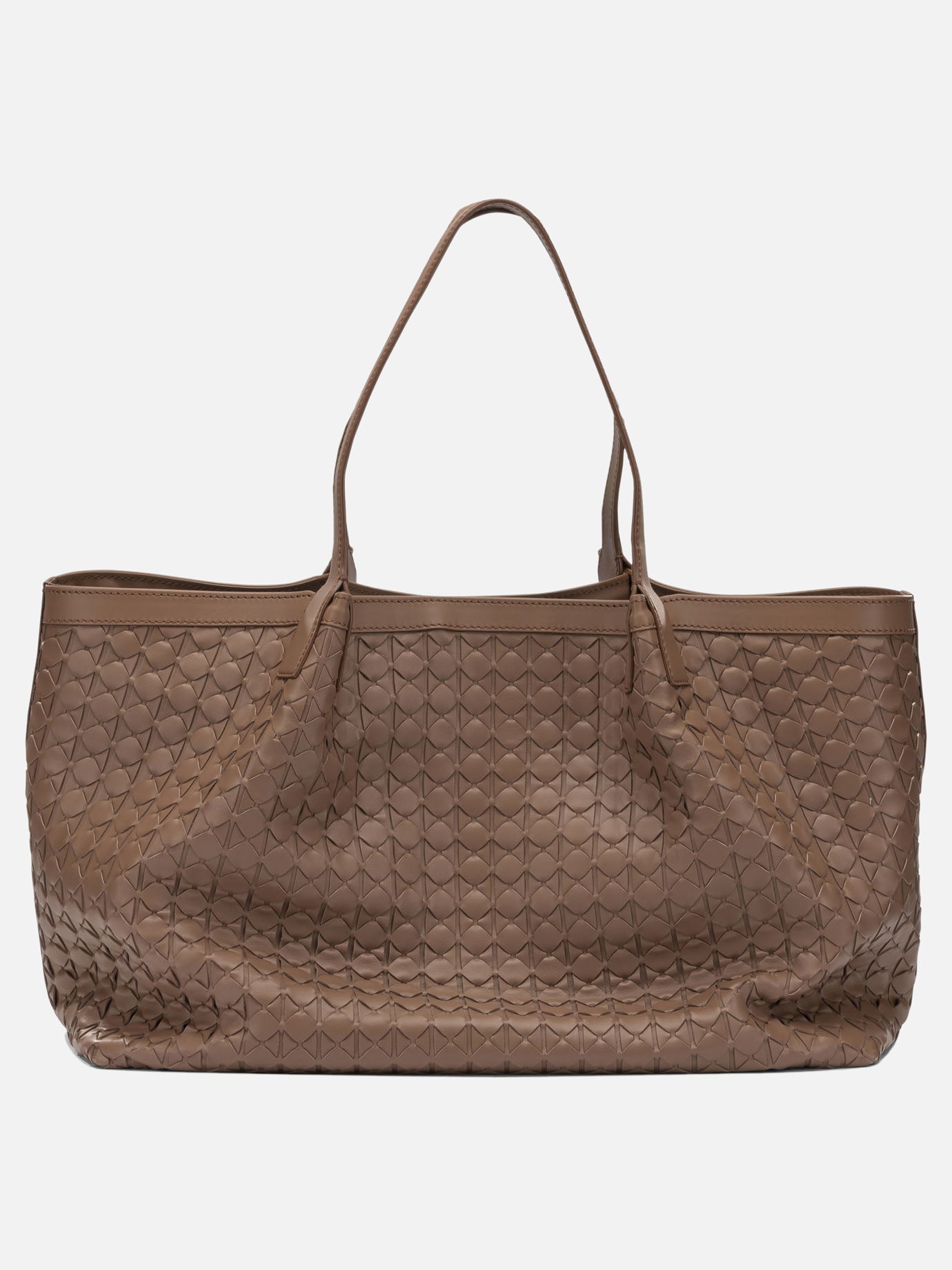 Large bags 100% nappa leather  Brown - Serapian Women | PDP | VIETTI Online Store | Zoom-Modal_3

