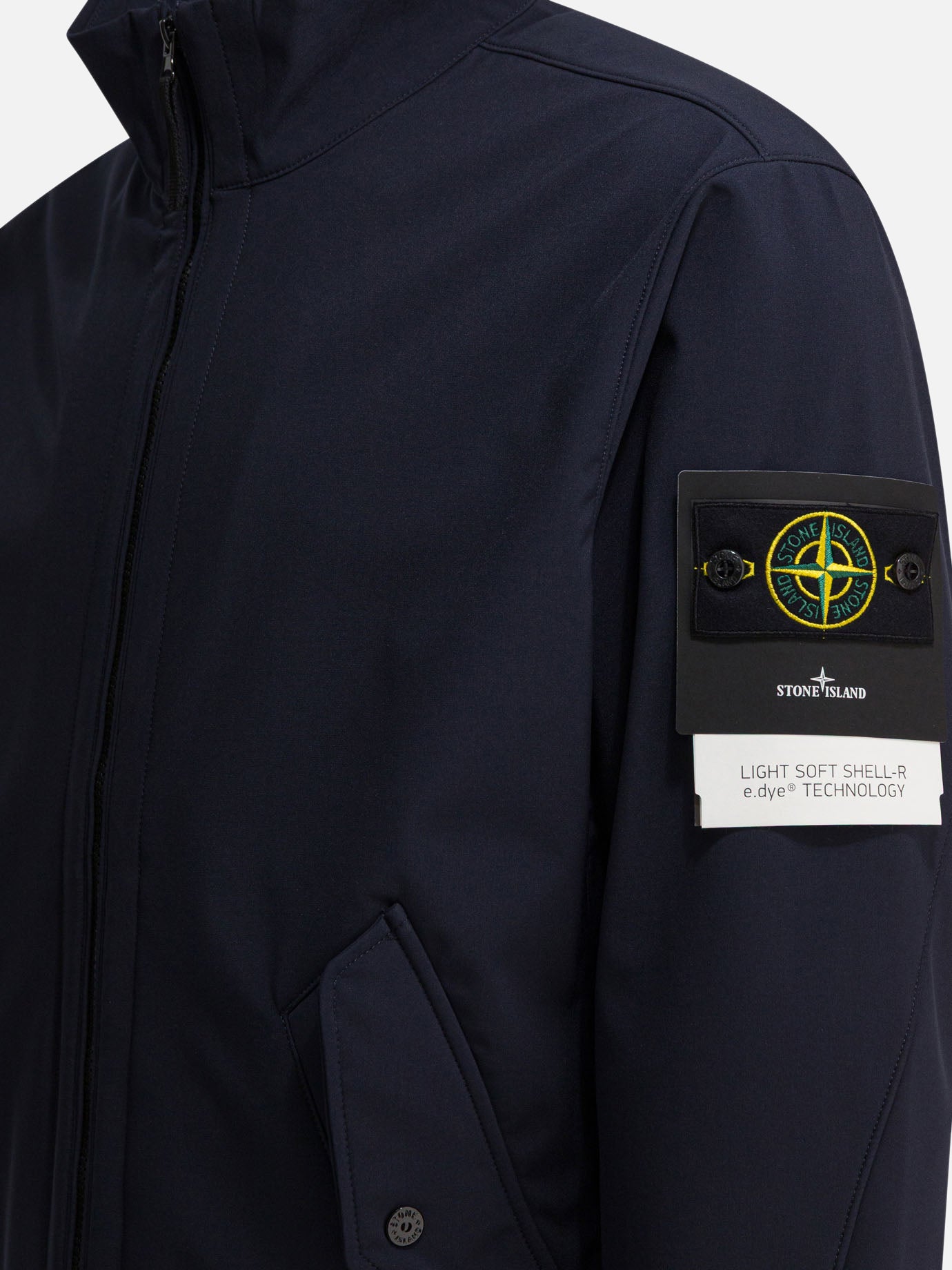 Raincoats & Trench coats Logo  Blue - Stone Island Men | PDP | VIETTI Online Store | Zoom-Modal_3
