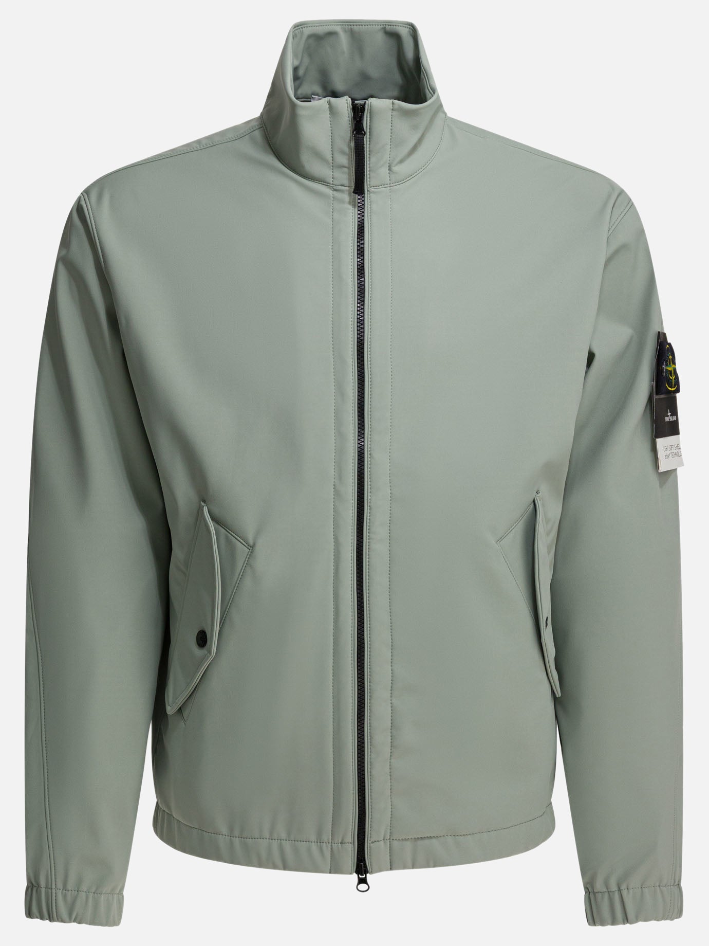 Raincoats & Trench coats Logo  Green - Stone Island Men | PDP | VIETTI Online Store | thumbnail