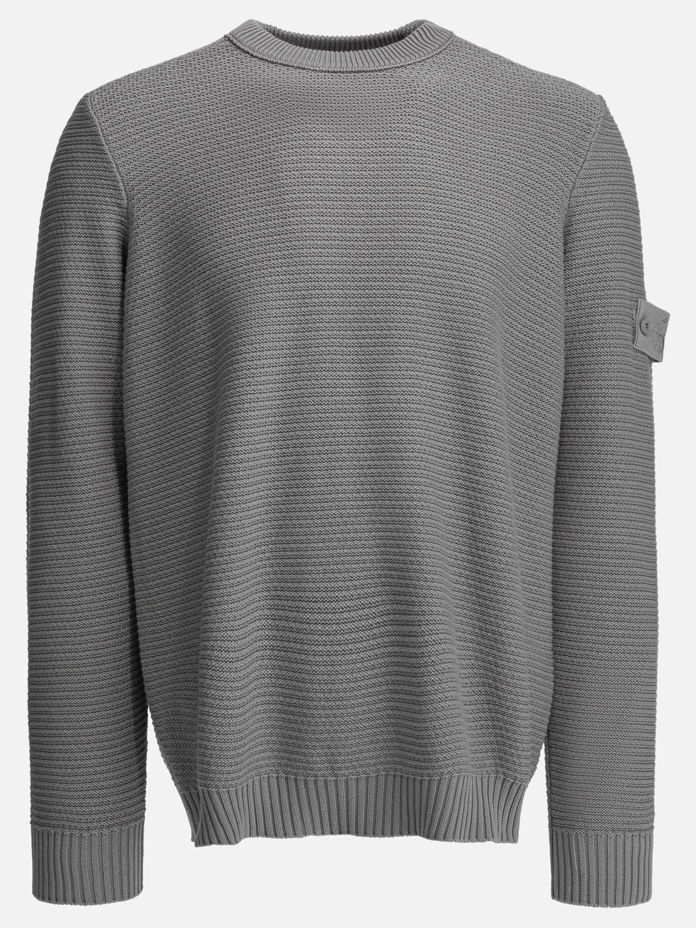 Crewneck sweaters 5100032  Grey - Stone Island Men | PDP | VIETTI Online Store | thumbnail