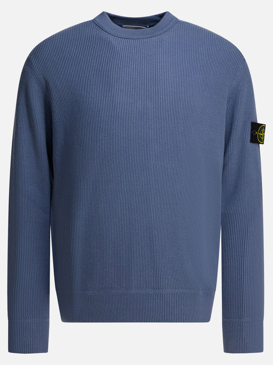 Crewneck sweaters Logo  Blue - Stone Island Men | VIETTI Online Store 
