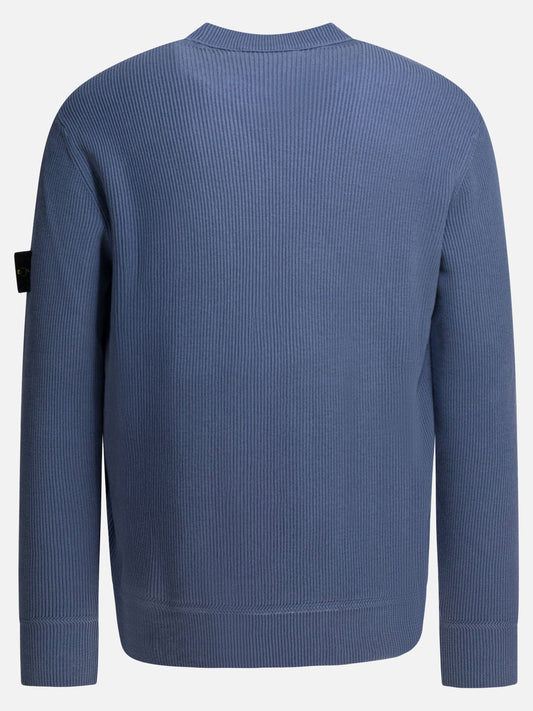 Crewneck sweaters Logo  Blue - Stone Island Men | VIETTI Online Store | 2
