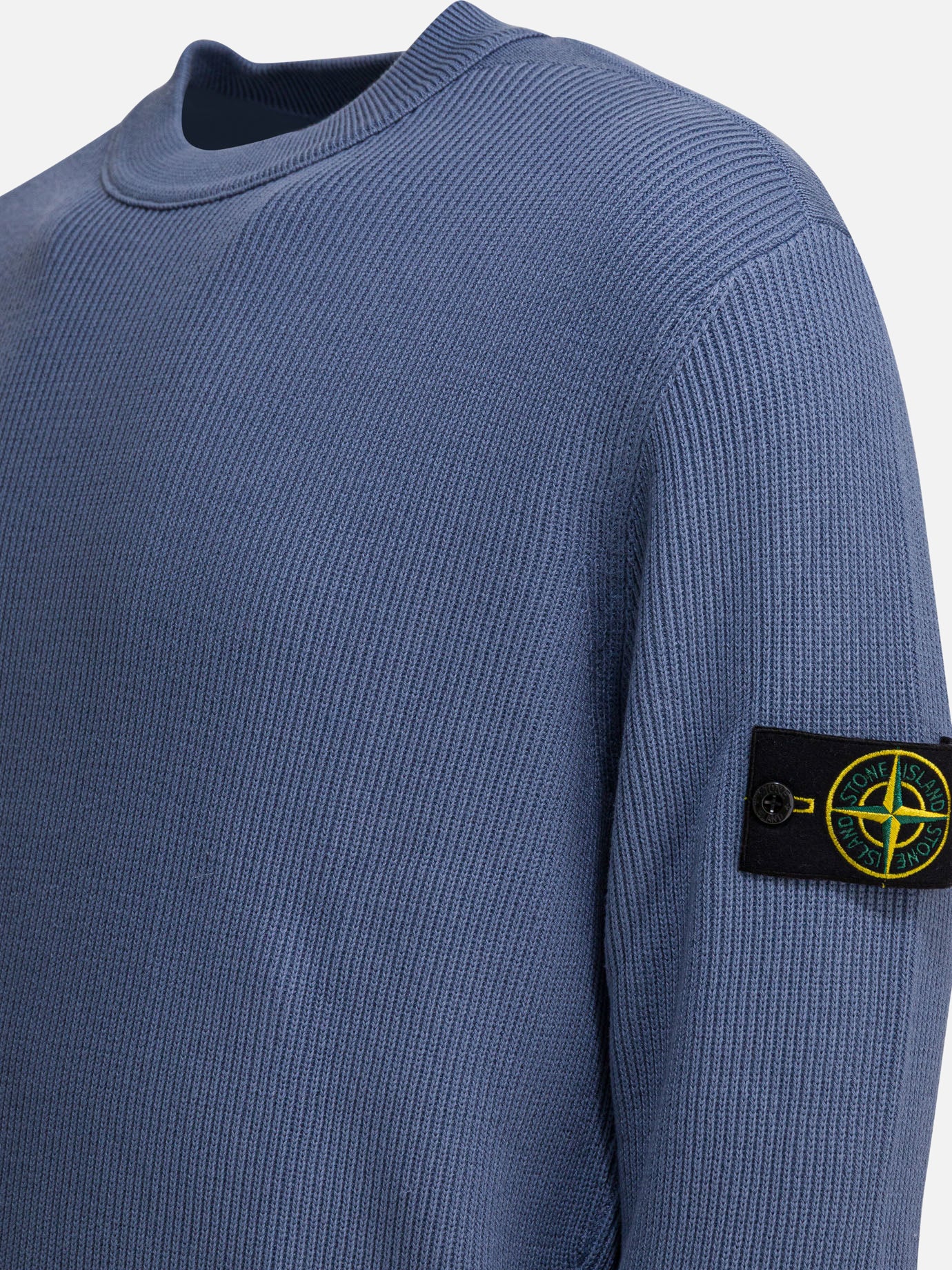 Crewneck sweaters Logo  Blue - Stone Island Men | PDP | VIETTI Online Store | Zoom-Modal_4
