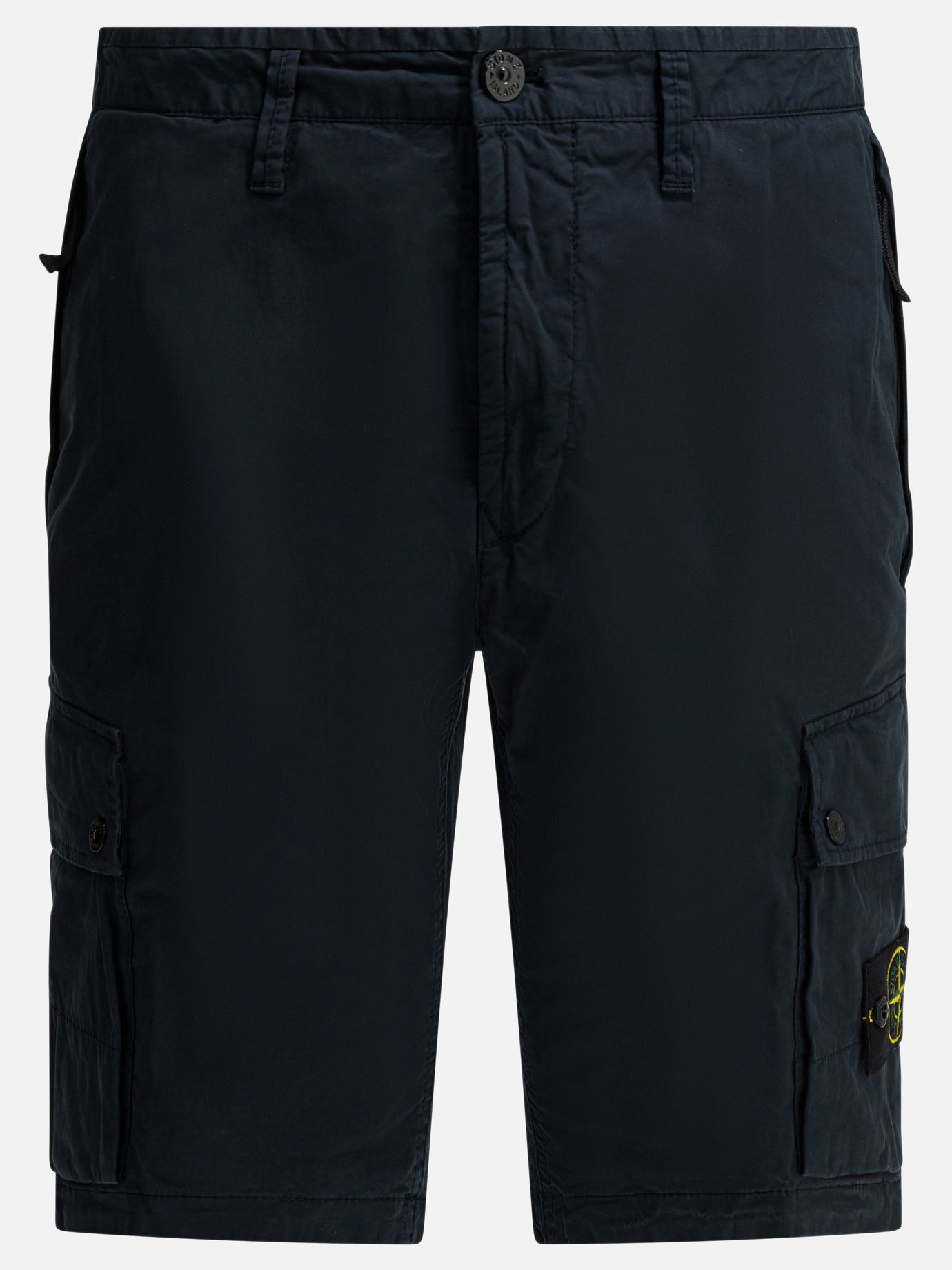 Cargo shorts Logo  Blue - Stone Island Men | PDP | VIETTI Online Store | Zoom-Modal
