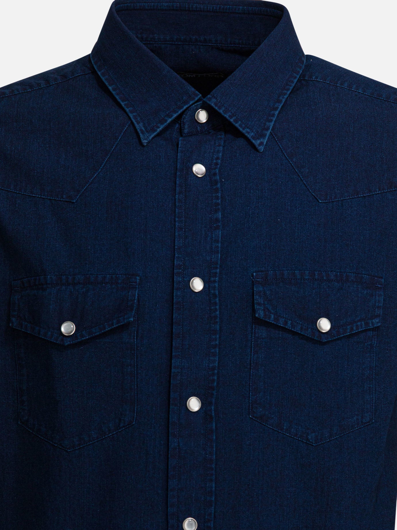 Casual shirts Solid colour  Blue - Tom Ford Men | PDP | VIETTI Online Store | Zoom-Modal_3
