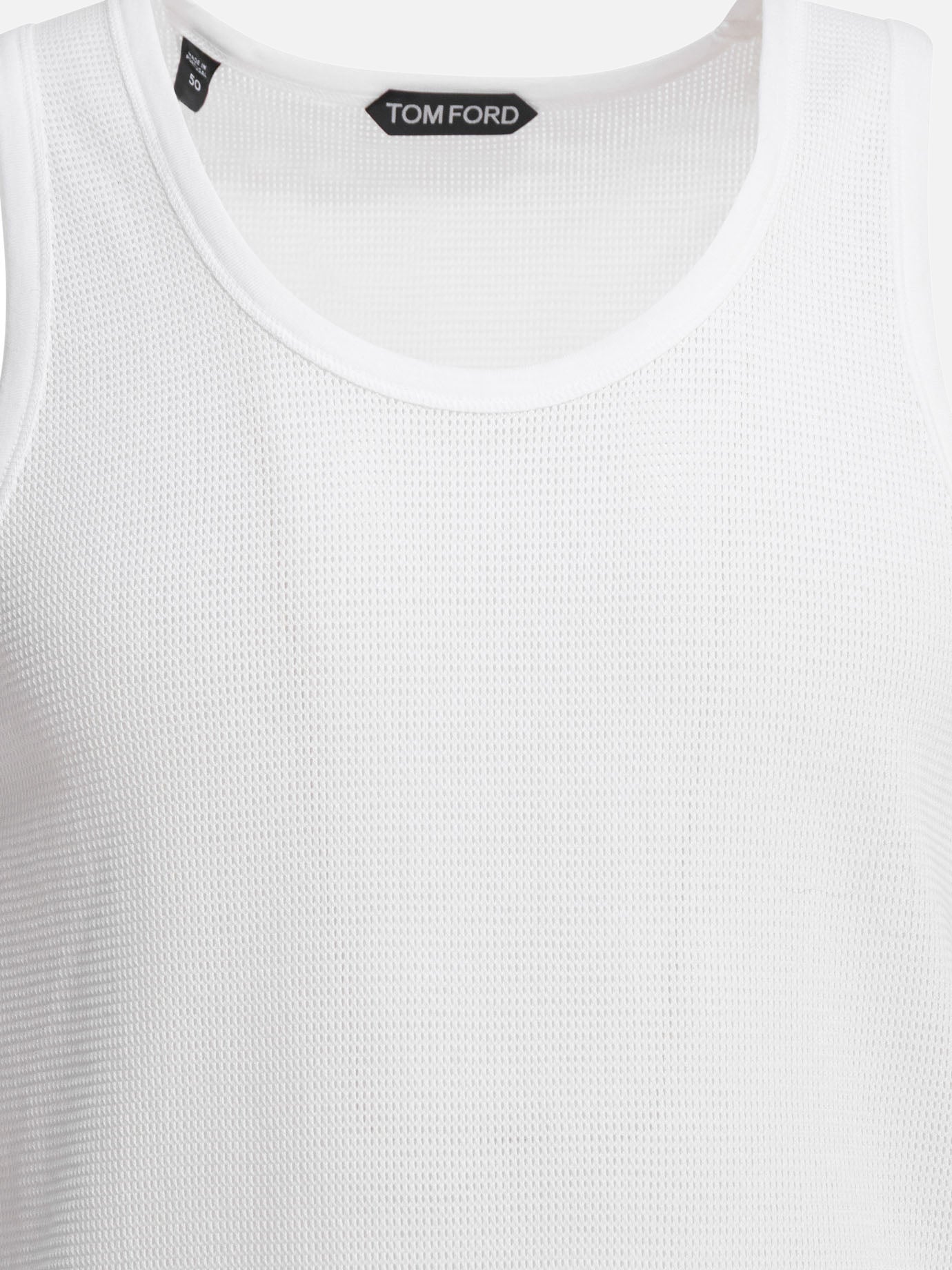 Tank tops 100% cotton  White - Tom Ford Men | PDP | VIETTI Online Store | Zoom-Modal_3
