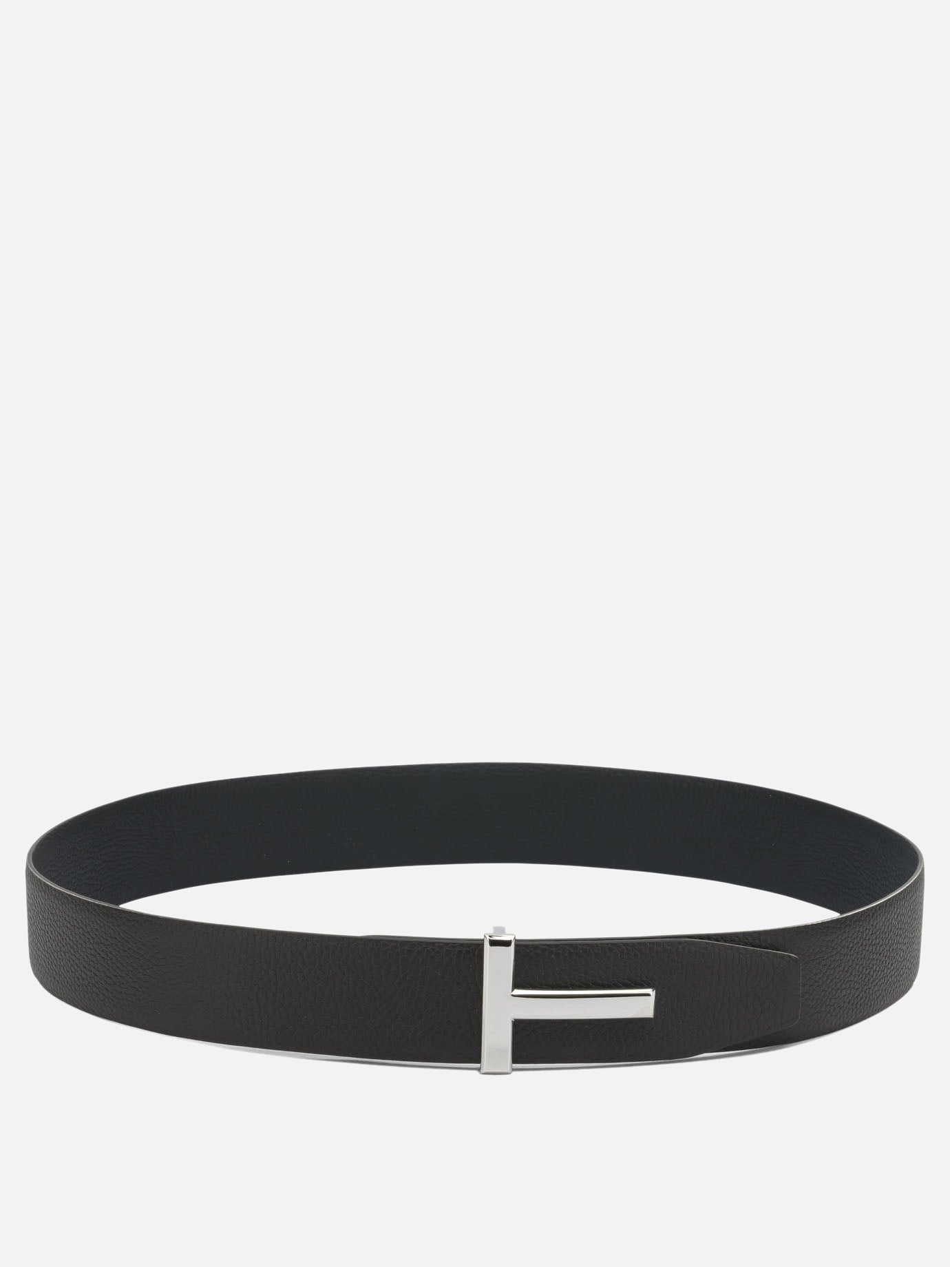 Leather belts 100% calf leather - 100% calf leather  Brown - Tom Ford Men | PDP | VIETTI Online Store | Zoom-Modal
