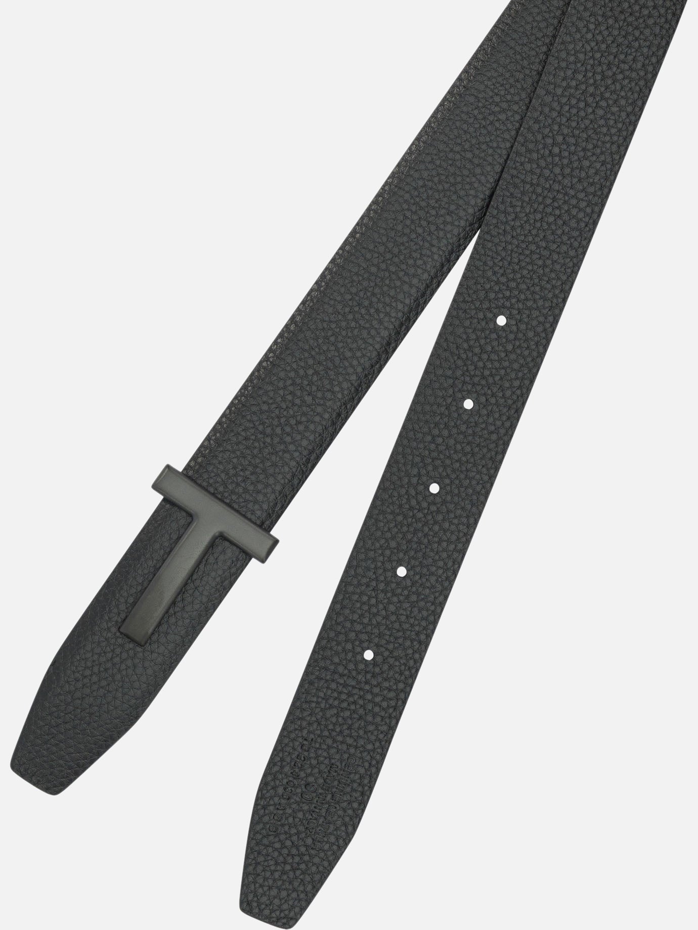 Leather belts 100% calf leather  Black - Tom Ford Men | PDP | VIETTI Online Store | Zoom-Modal_2
