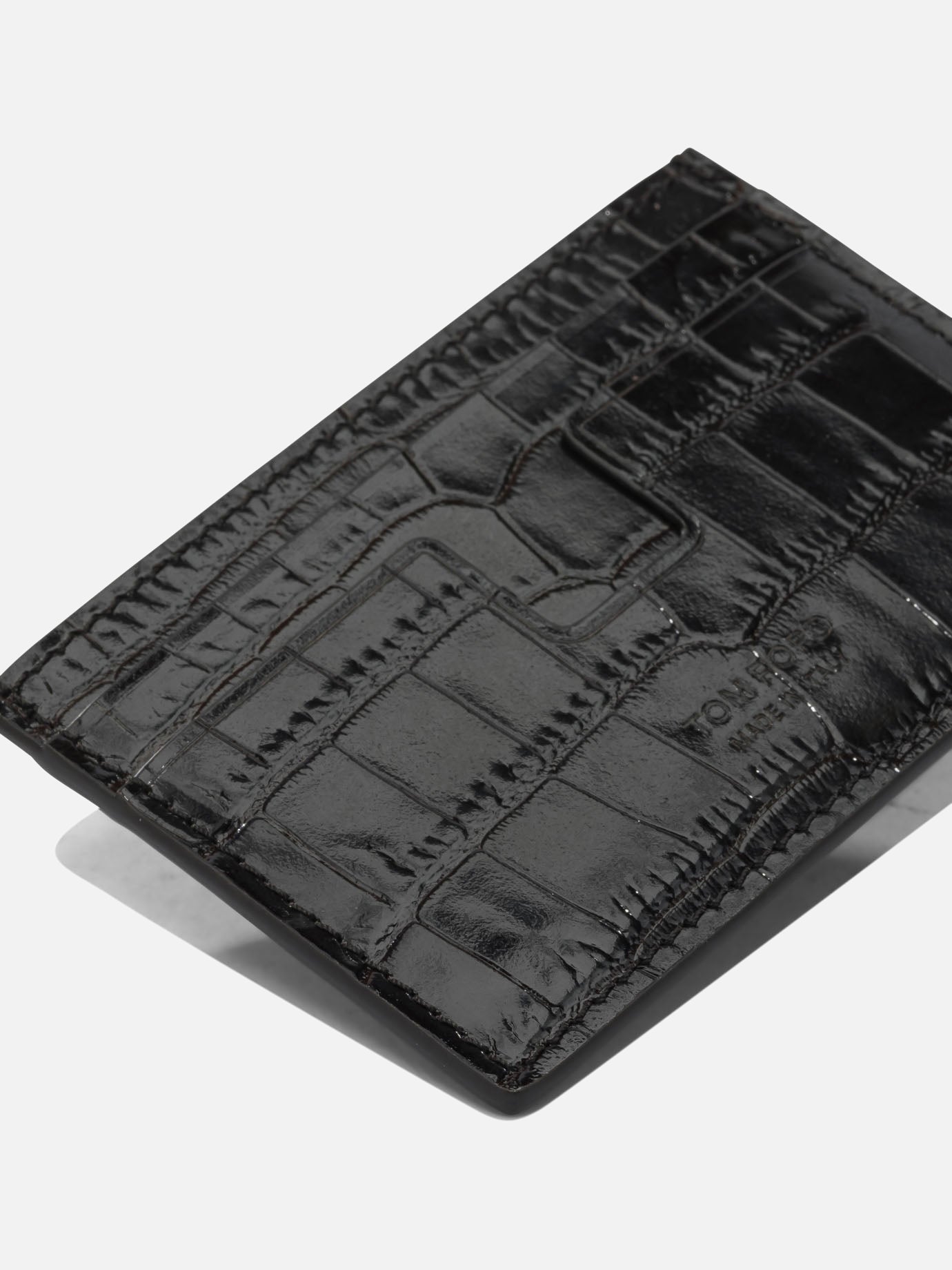 Card holders 100% calf leather - 100 sheep leather  Brown - Tom Ford Men | PDP | VIETTI Online Store | thumbnail_4