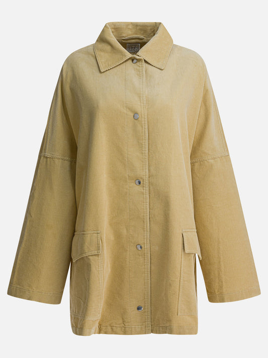 Overshirt jackets Solid colour  Beige - Toteme Women | PLP | VIETTI Online Store 
