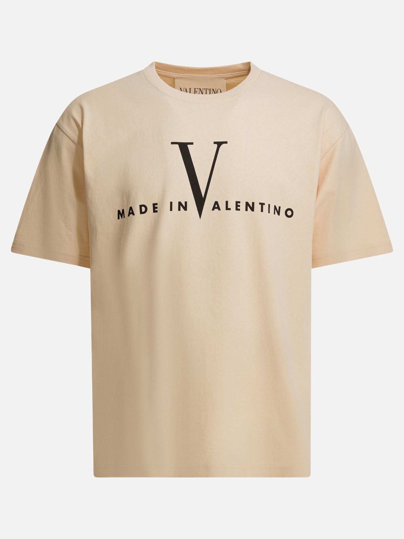 Crewneck t-shirts Graphics  Yellow - Valentino Men | PDP | VIETTI Online Store | thumbnail