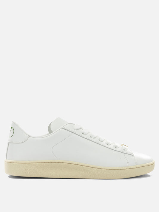 Low top sneakers 100% calf leather - 100% rubber  White - Valentino Garavani Men | PDP | VIETTI Online Store 
