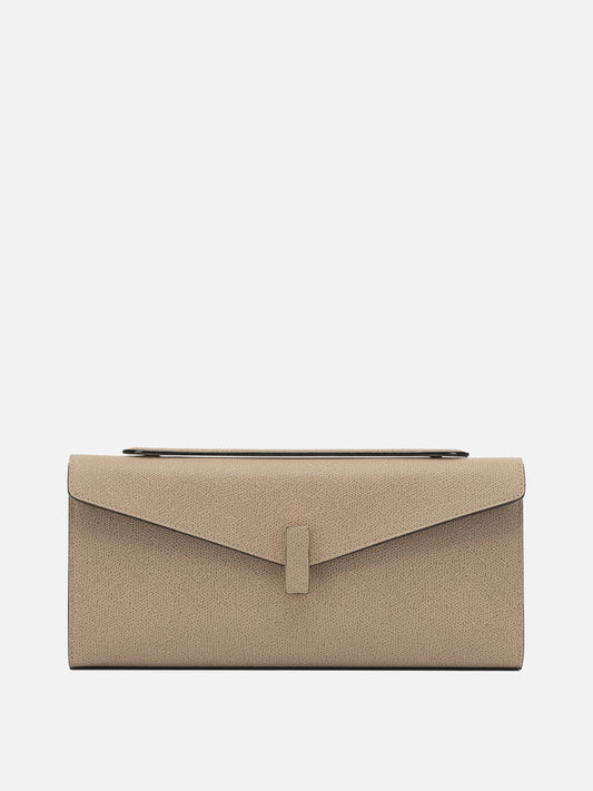 Pouch 100% calf leather  Beige - Valextra Women | PDP | VIETTI Online Store 
