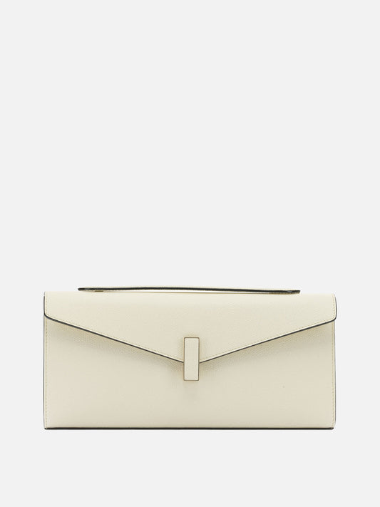 Pouch 100% calf leather  White - Valextra Women | PDP | VIETTI Online Store 
