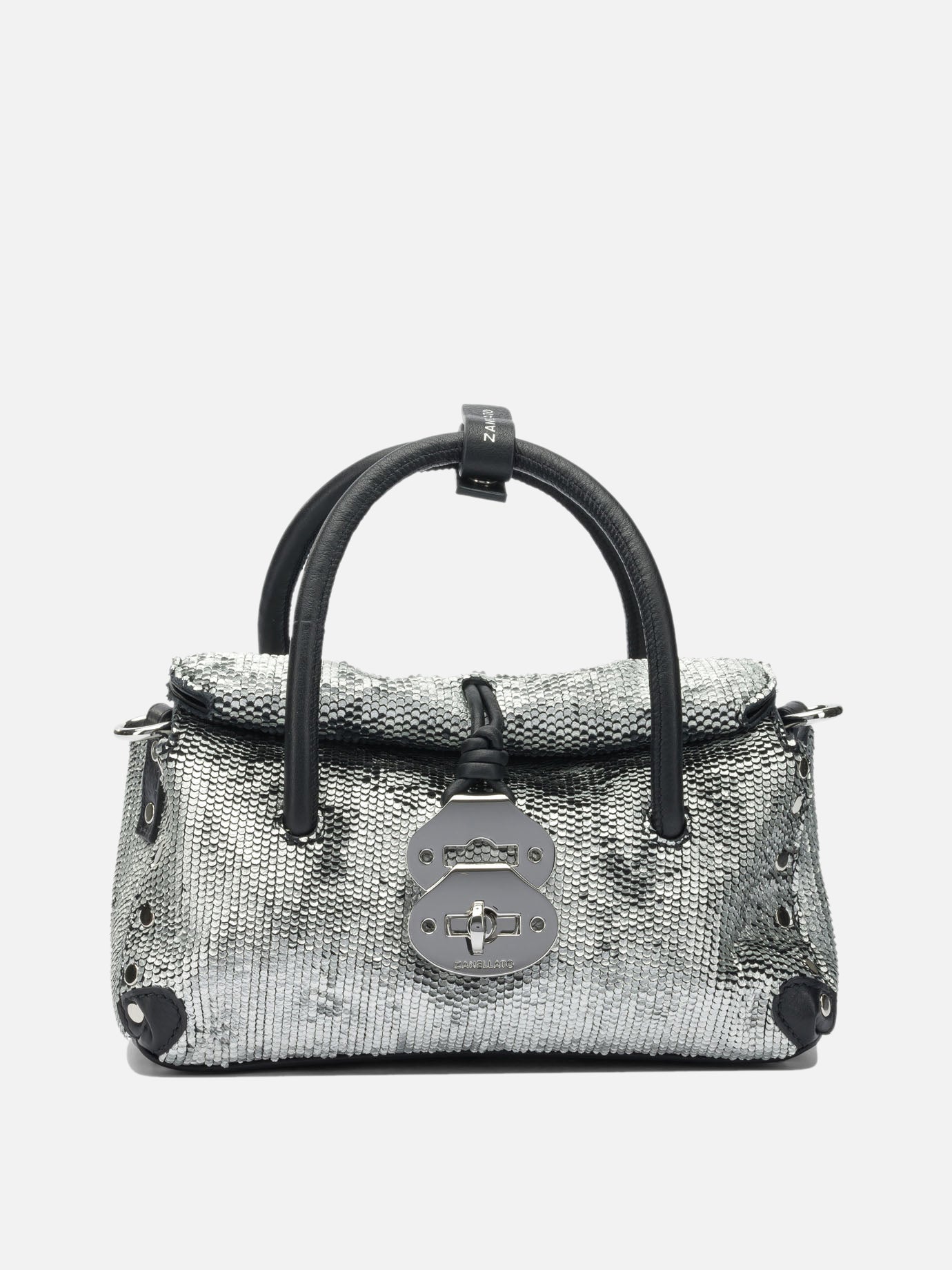 Small bags Solid colour  Silver - Zanellato Women | PDP | VIETTI Online Store | Zoom-Modal
