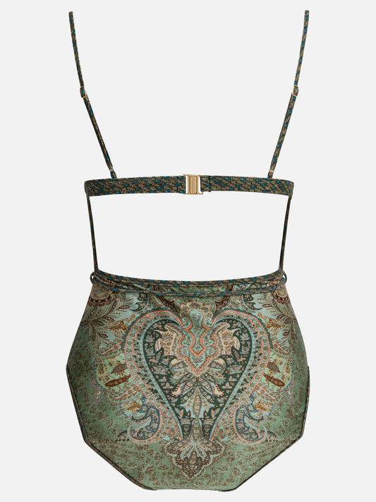Swimsuits Paisley  Green - Zimmermann Women | PDP | VIETTI Online Store | 2
