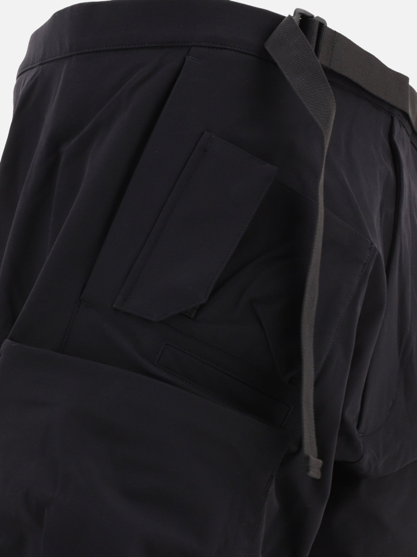 Technical trousers 91% polyamide 9% elastane  Black - Acronym Men | PDP | VIETTI Online Store | Zoom-Modal_4
