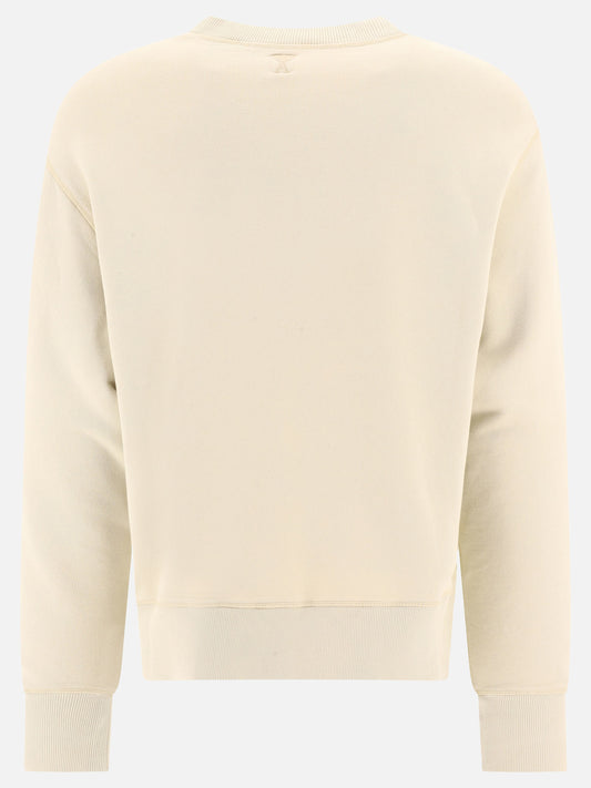 Crewnecks 100% cotton  White - Ami Paris Men | PLP | VIETTI Online Store | 2
