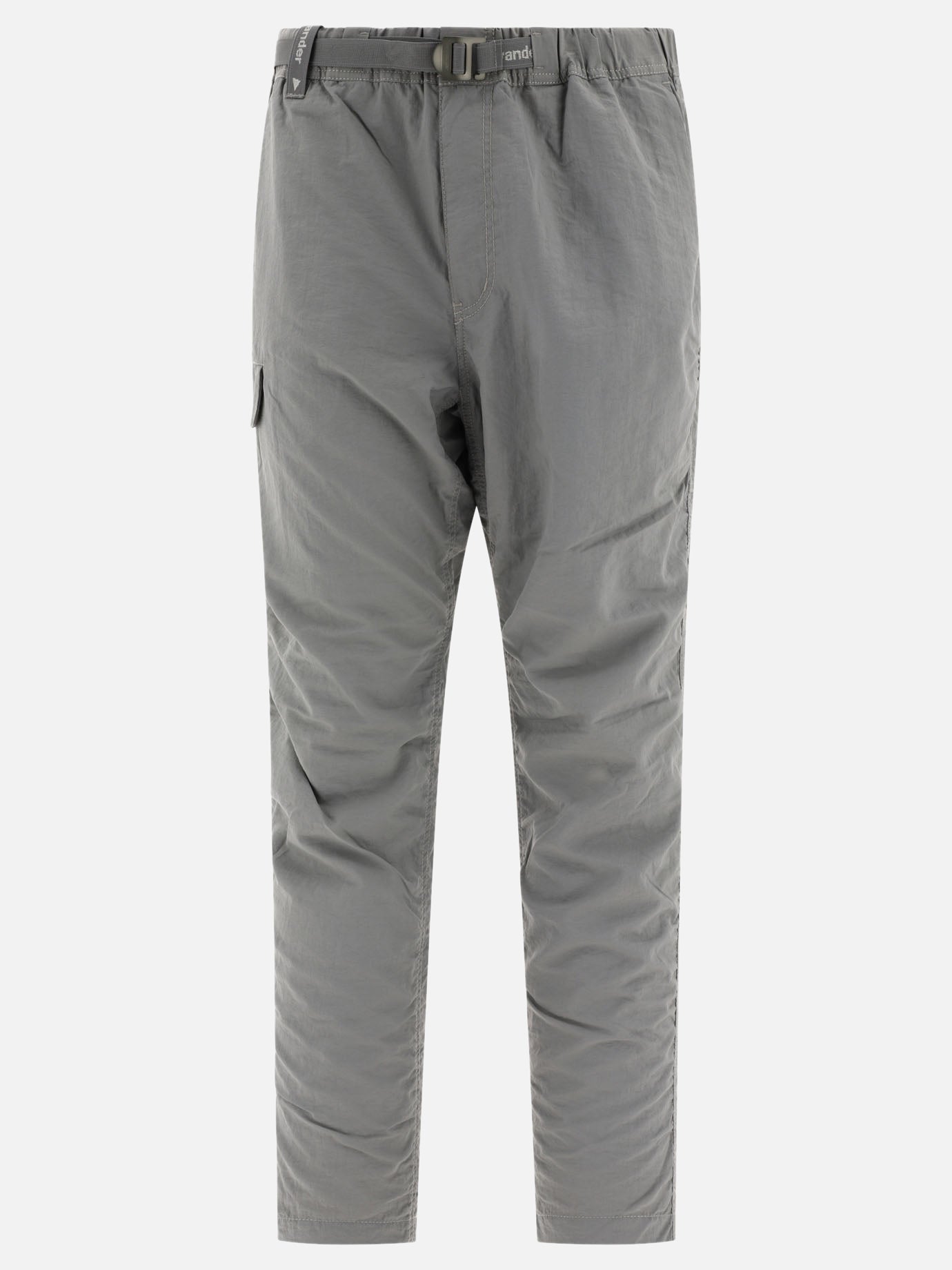 Technical trousers 100% nylon  Grey - and Wander Men | PDP | VIETTI Online Store | thumbnail