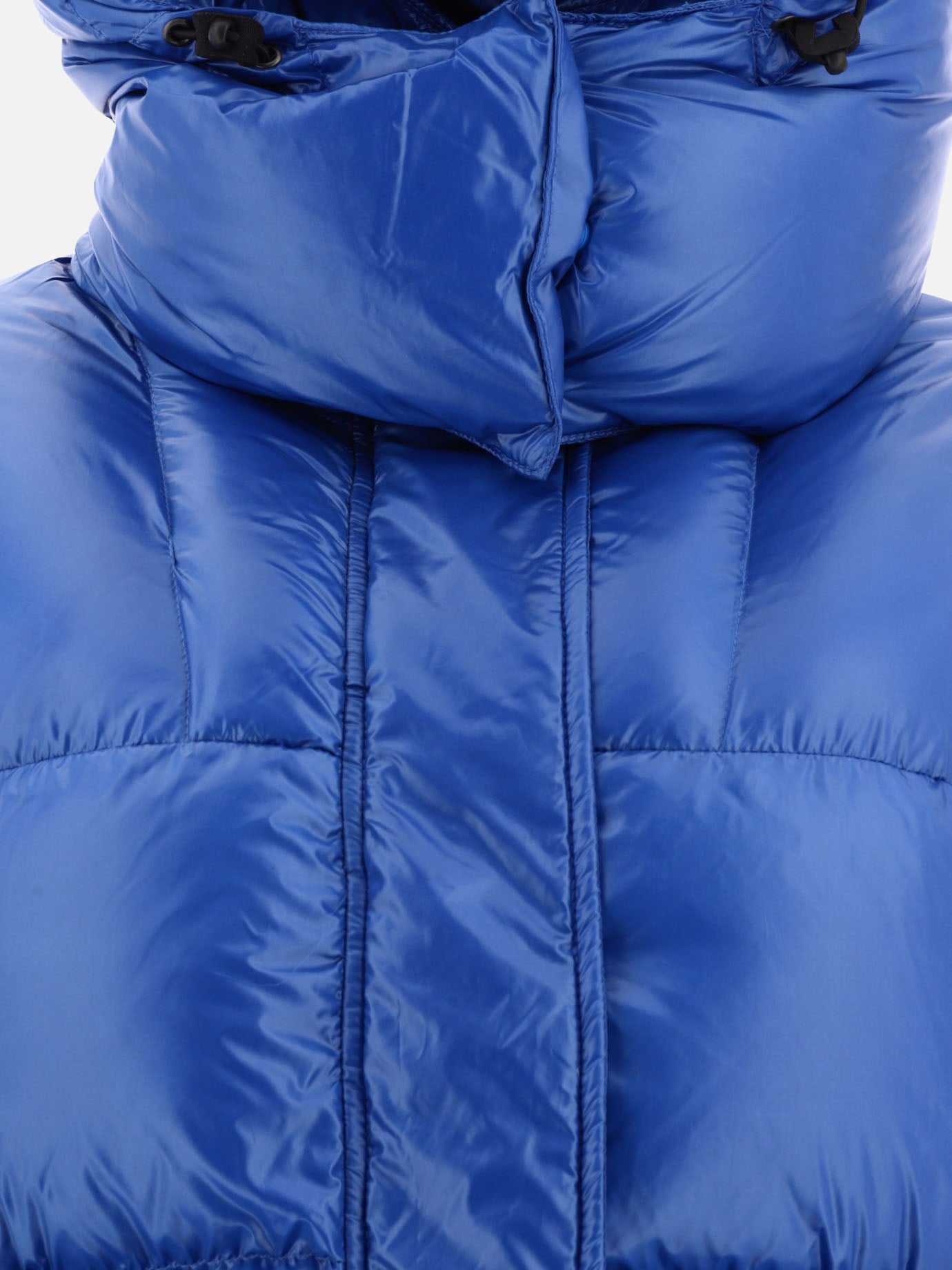 Down jackets 100% polyamide - Padding: down and feathers  Blue - Aspesi Women | PDP | VIETTI Online Store | thumbnail_3