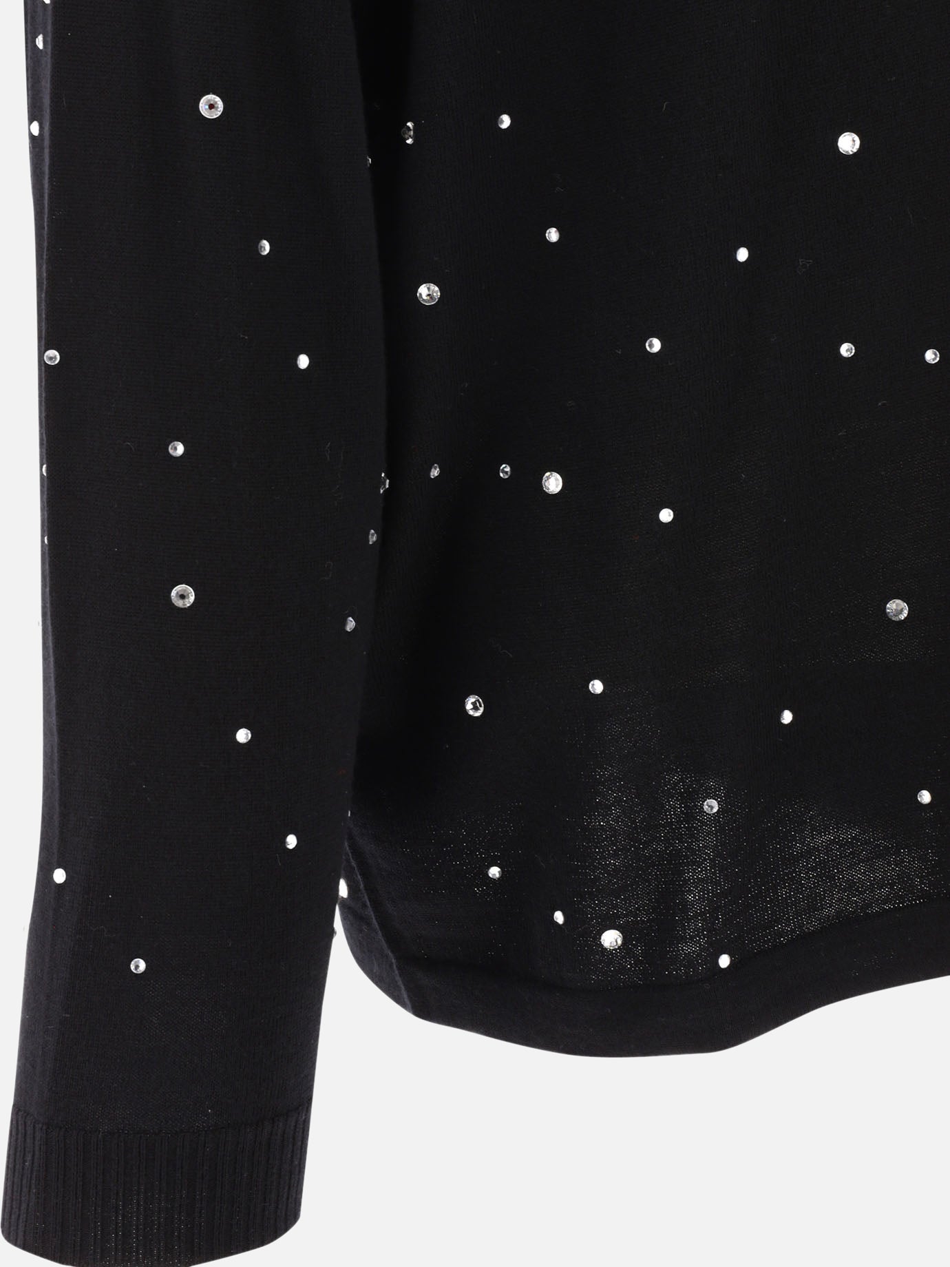 Polo shirts with buttons 100% merino wool  Black - Bode Men | PDP | VIETTI Online Store | Zoom-Modal_4
