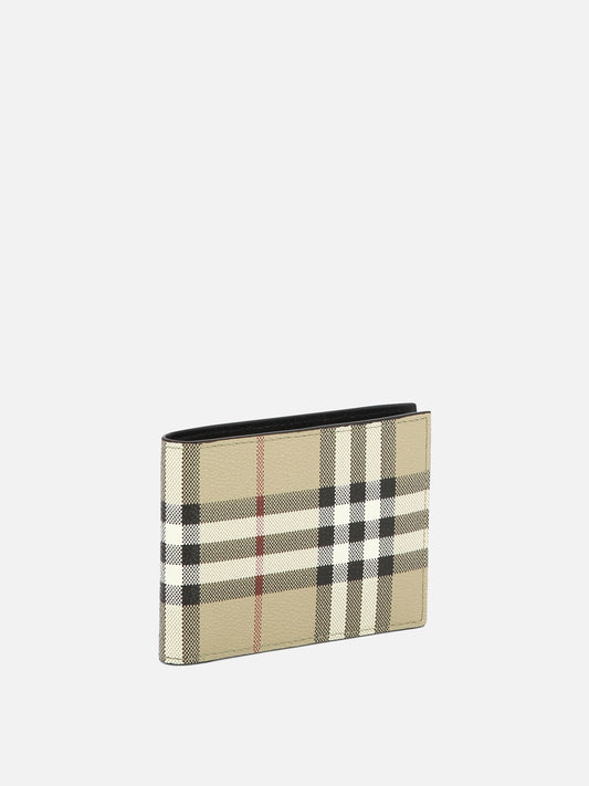 Wallets 71% poliuretano 16% poliestere 12% cotone 1% acrilico  Beige - Burberry Men | PLP | VIETTI Online Store | 2
