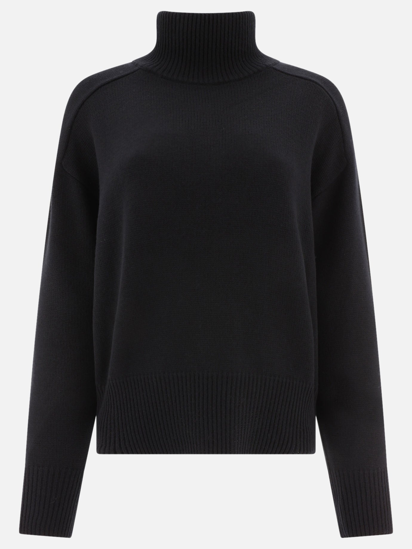 Turtleneck sweaters 100% lana merino  Black - Canada Goose Women | PDP | VIETTI Online Store | thumbnail