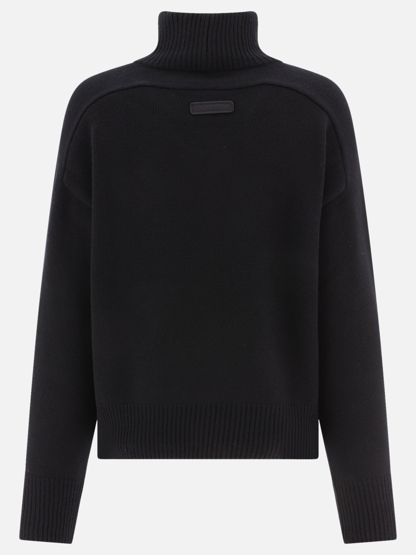 Turtleneck sweaters 100% lana merino  Black - Canada Goose Women | PDP | VIETTI Online Store | thumbnail_2
