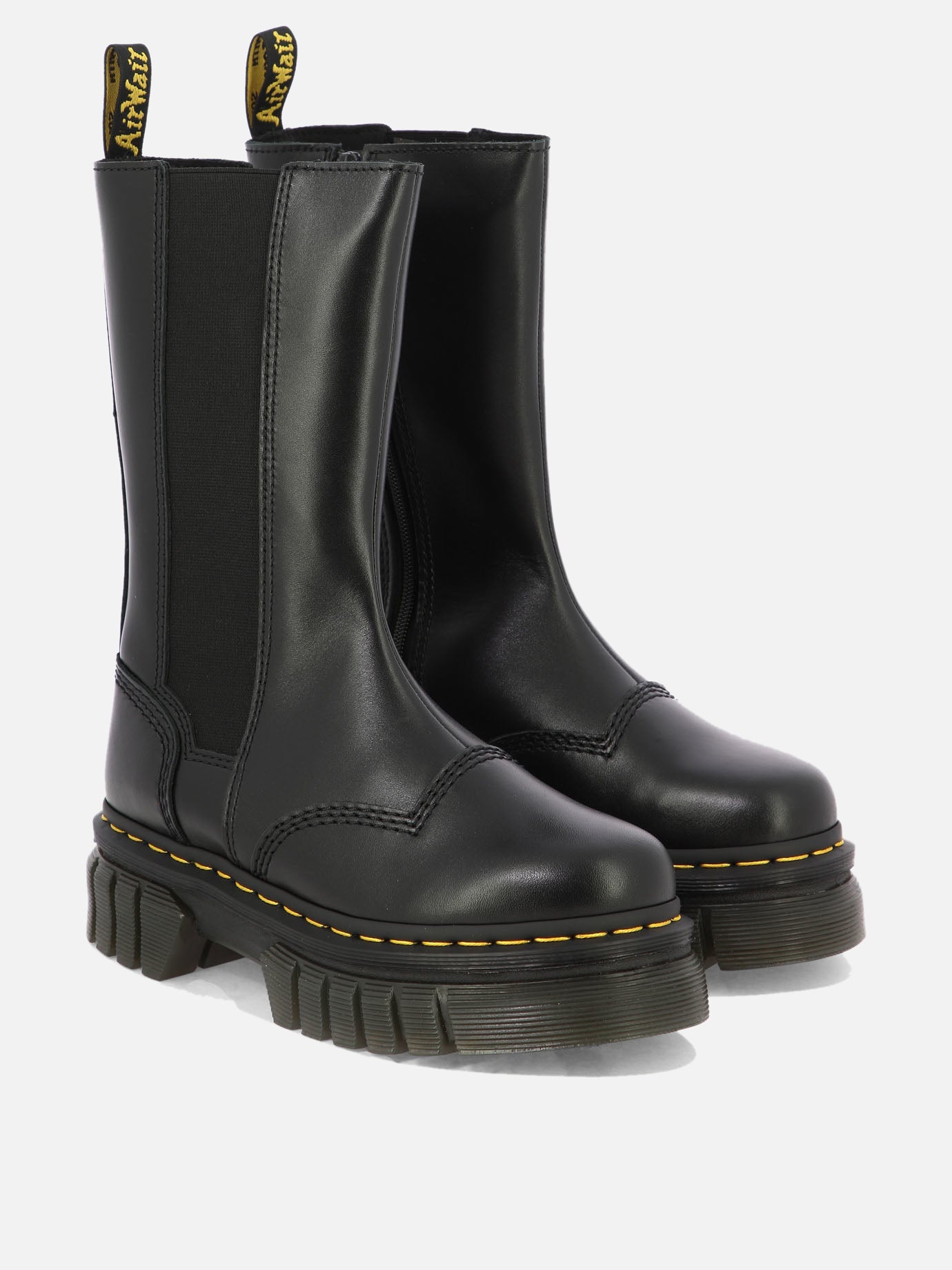 Knee-high 100% leather - 100% rubber  Black - Dr. Martens Women | PDP | VIETTI Online Store | thumbnail_2