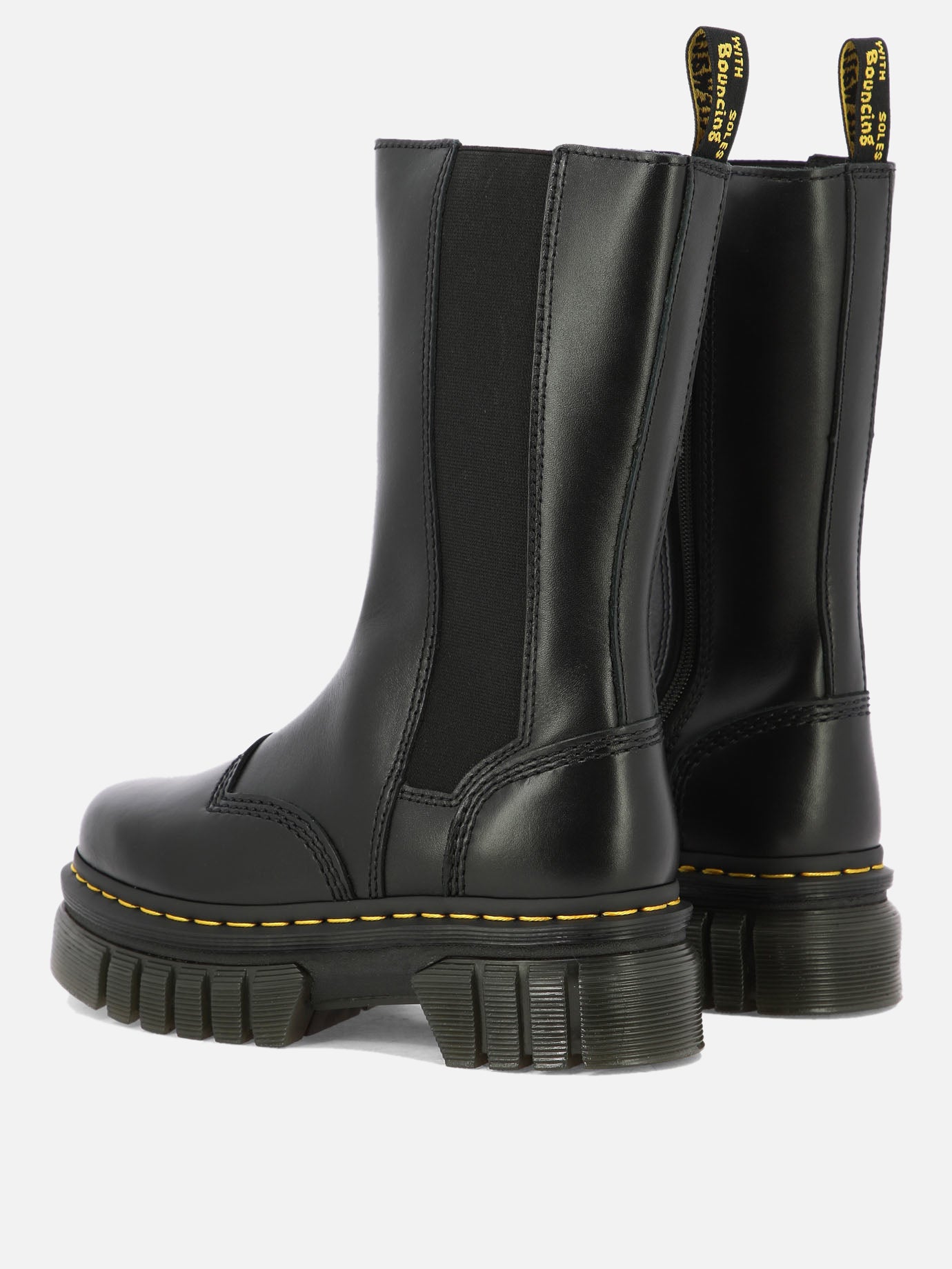Knee-high 100% leather - 100% rubber  Black - Dr. Martens Women | PDP | VIETTI Online Store | Zoom-Modal_4
